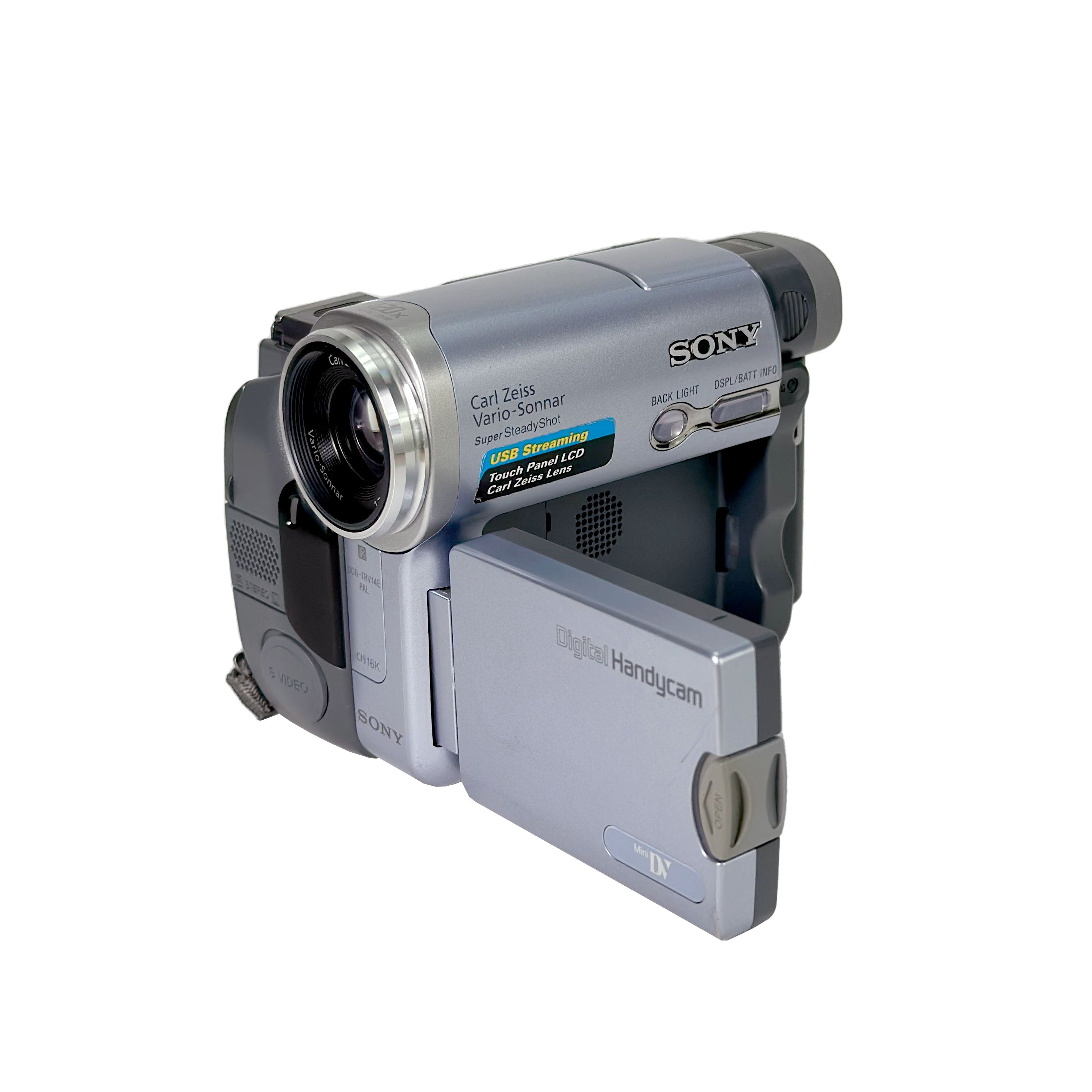 【S2091】 SONY Handycam DCR-TRV300 ソニー Sony Handycam DCR-TRV14E PAL MiniDV Camcorder – Retro Camera Shop