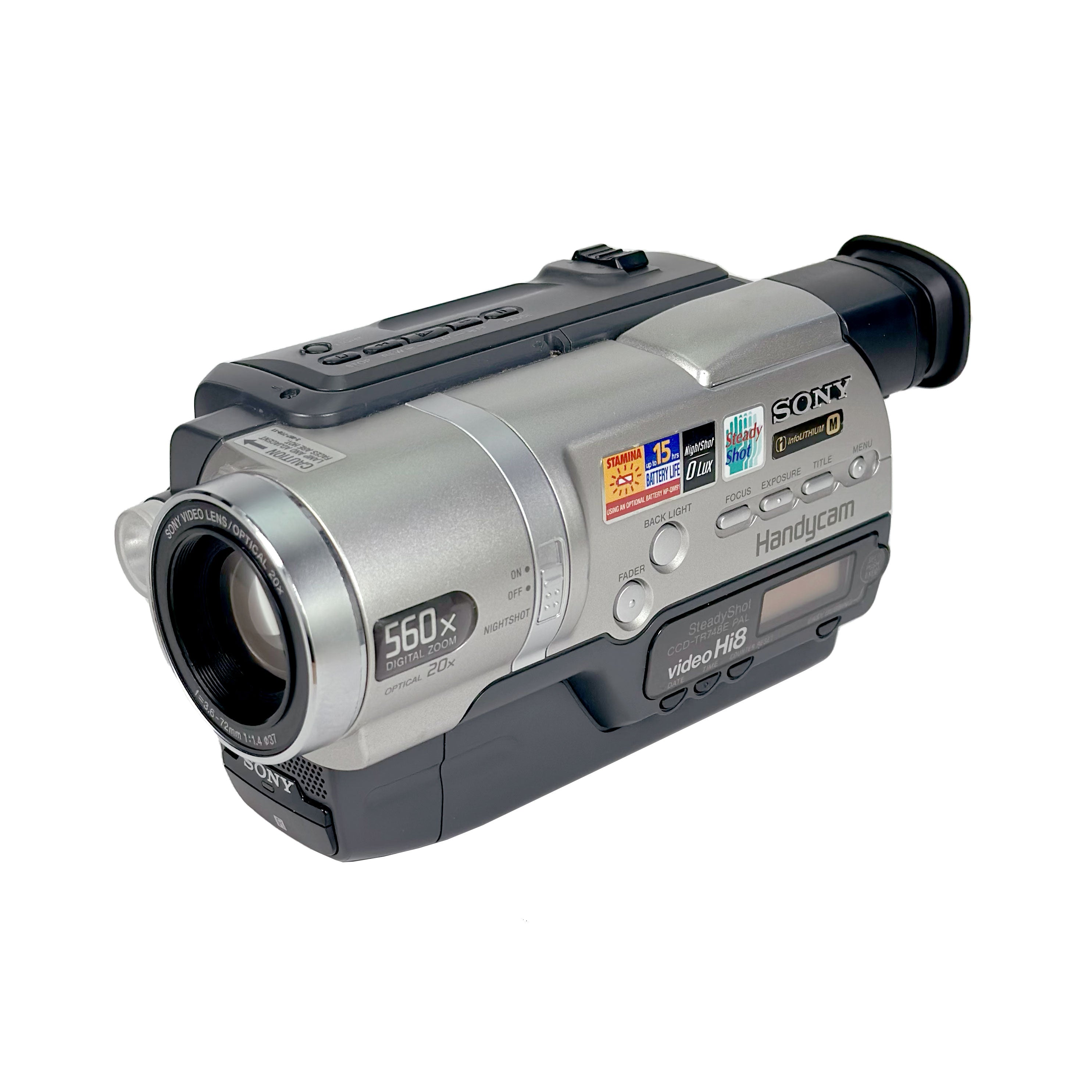 超安い SONY videoHi8 Handycam ハンディカム ccd-tr11 ビデオカメラ