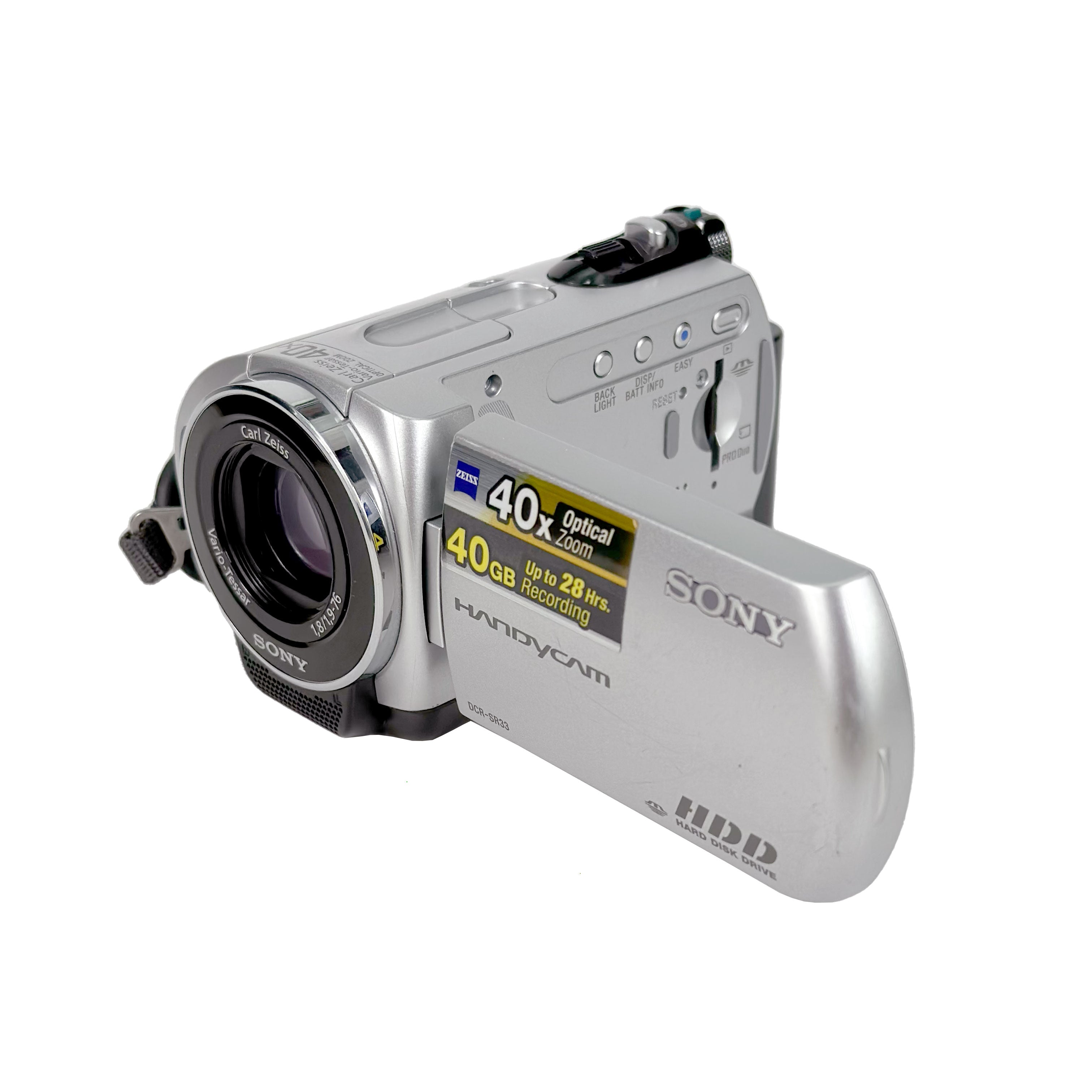 Sony Handycam DCR-SR33E HDD Camcorder – Retro Camera Shop Sony Handycam DCR-SR33E HDD Camcorder – Retro Camera Shop