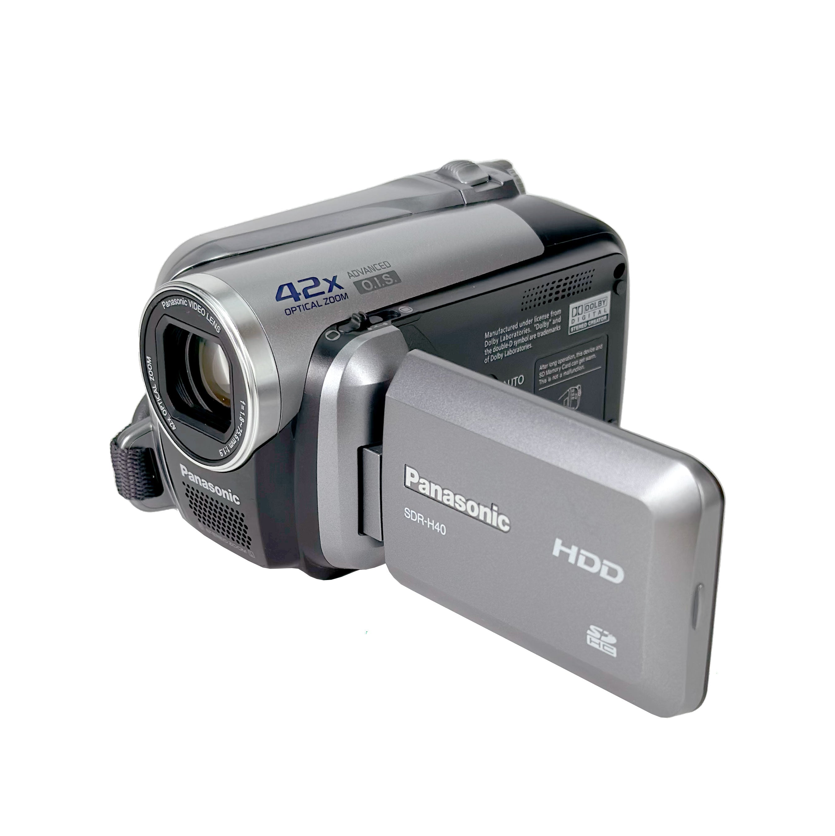 Panasonic SDR-H40 Camcorder – Retro Camera Shop