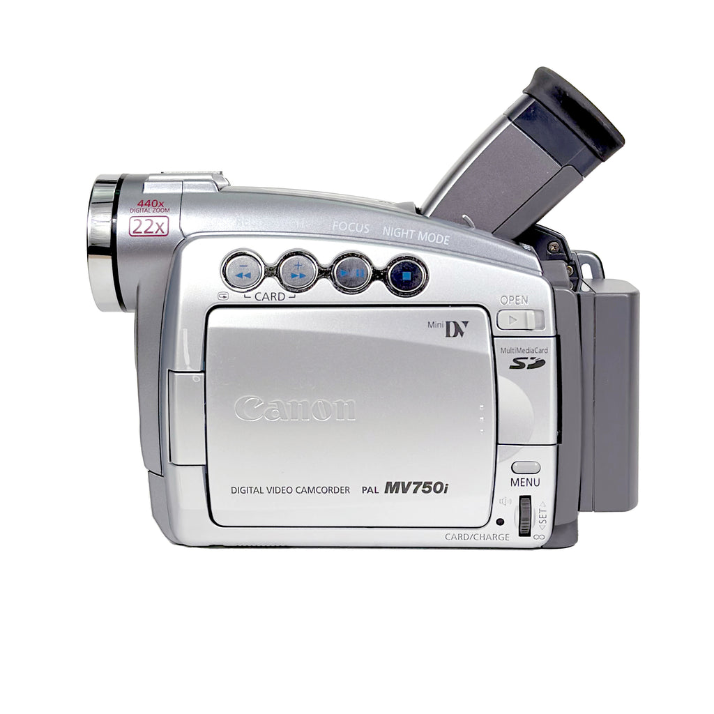 Canon MV750i PAL MiniDV Camcorder – Retro Camera Shop