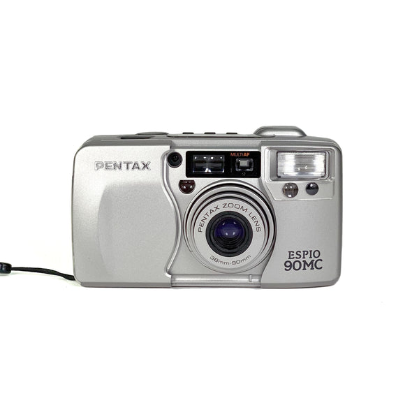 完動♪  PENTAX ペンタックス ESPIO 90MC シルバー Pentax Espio 90MC 35mm Point & Shoot Film Camera 27075040274