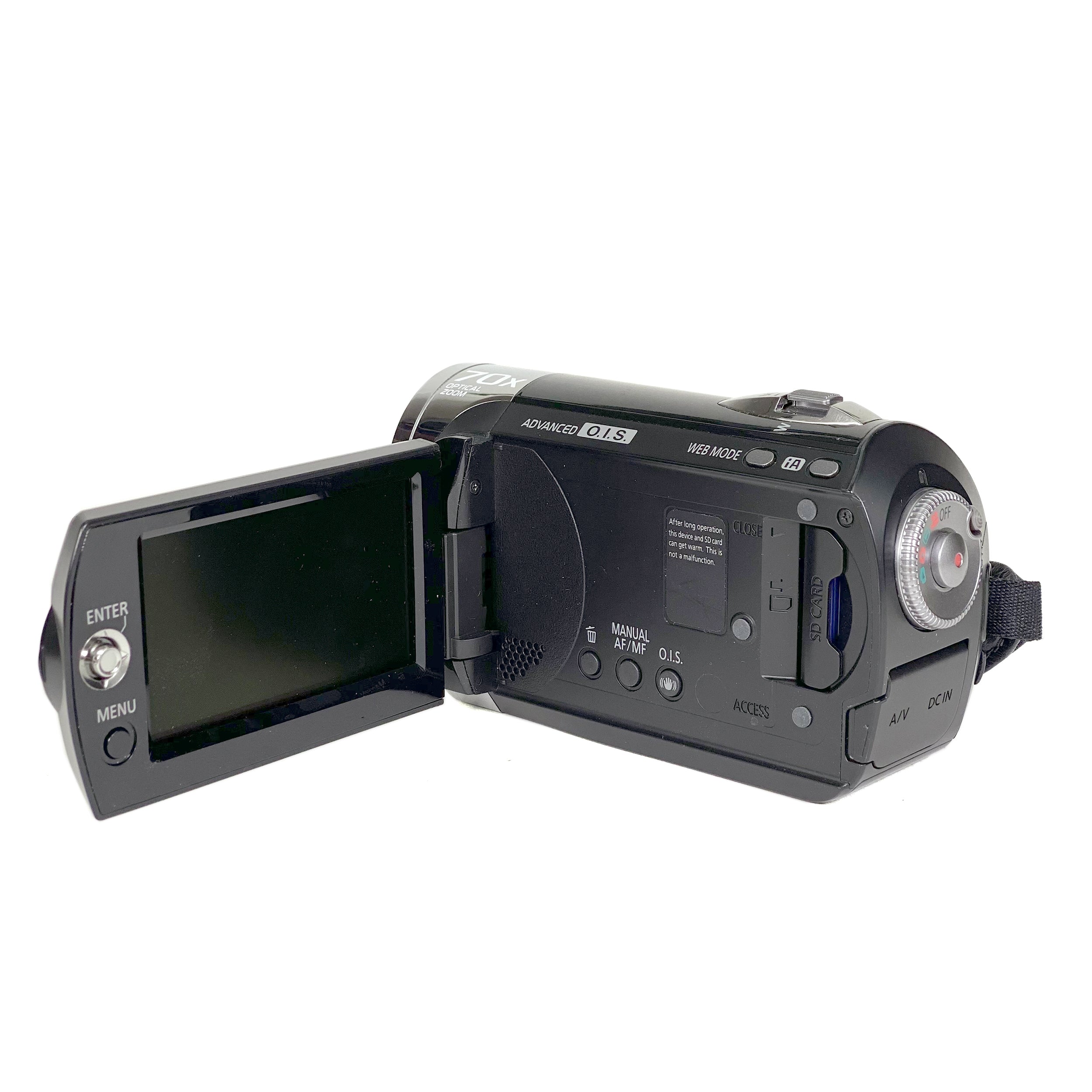 Panasonic SDR-S26 Camcorder – Retro Camera Shop