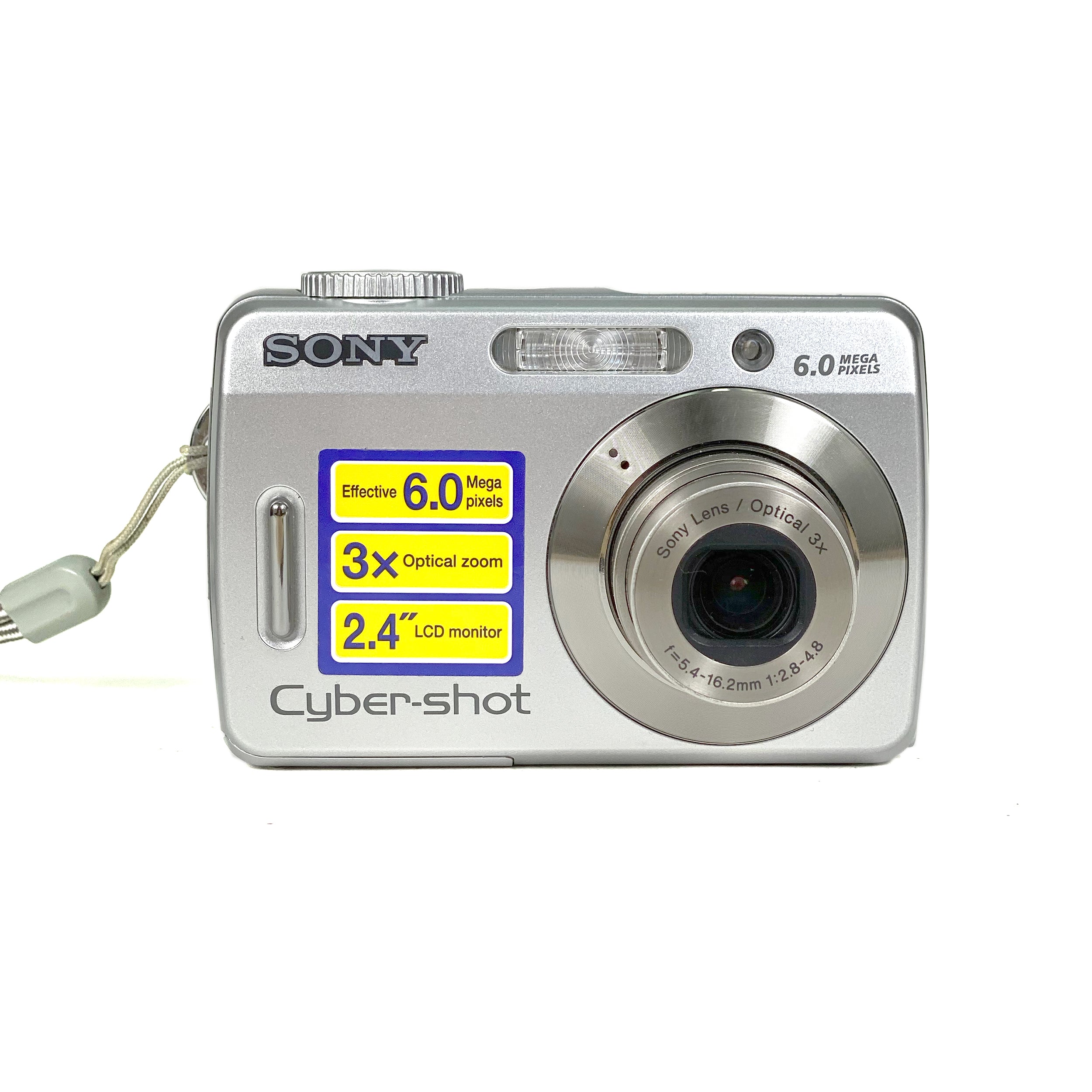 Sony Cybershot DSCW50 6MP Digital Camera with 3x