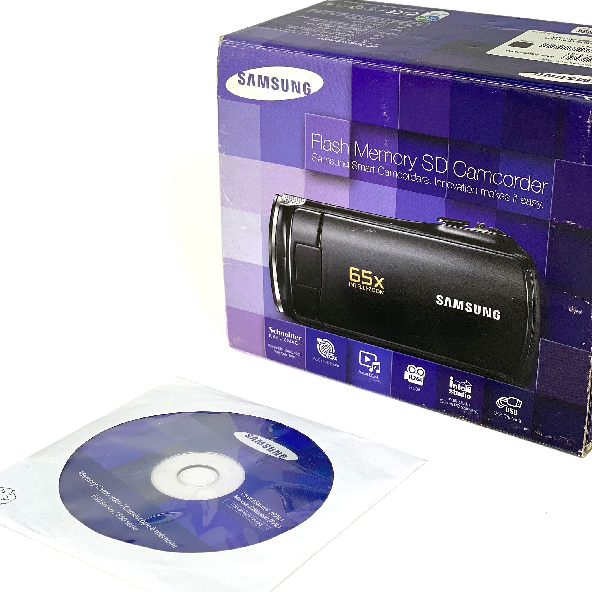 Samsung SMX-F50BN SD Camcorder – Retro Camera Shop