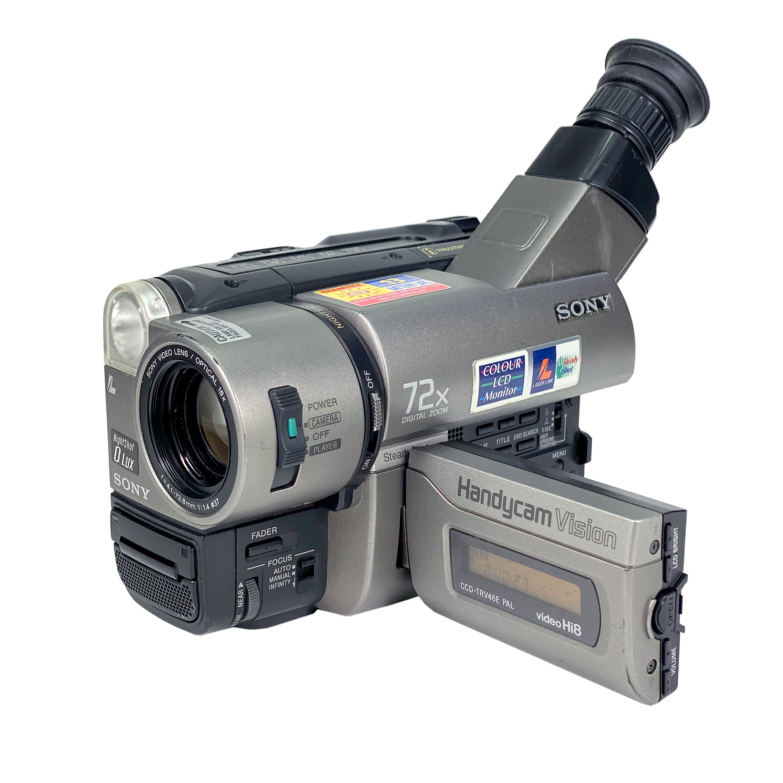 Sony Handycam CCD-TRV46E PAL Hi8 Digital Camcorder