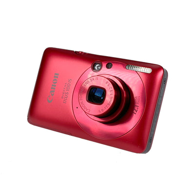 Canon IXUS 100 IS Digital Compact - Red