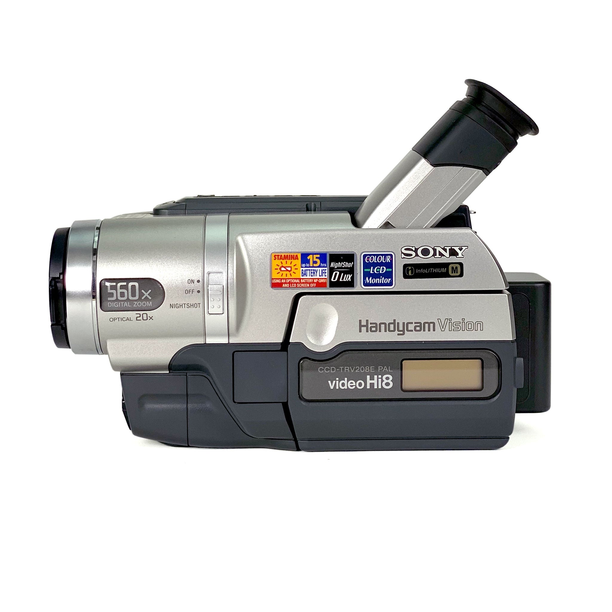 Sony Handycam CCD-TRV208E PAL Hi8 Digital Camcorder – Retro Camera Shop