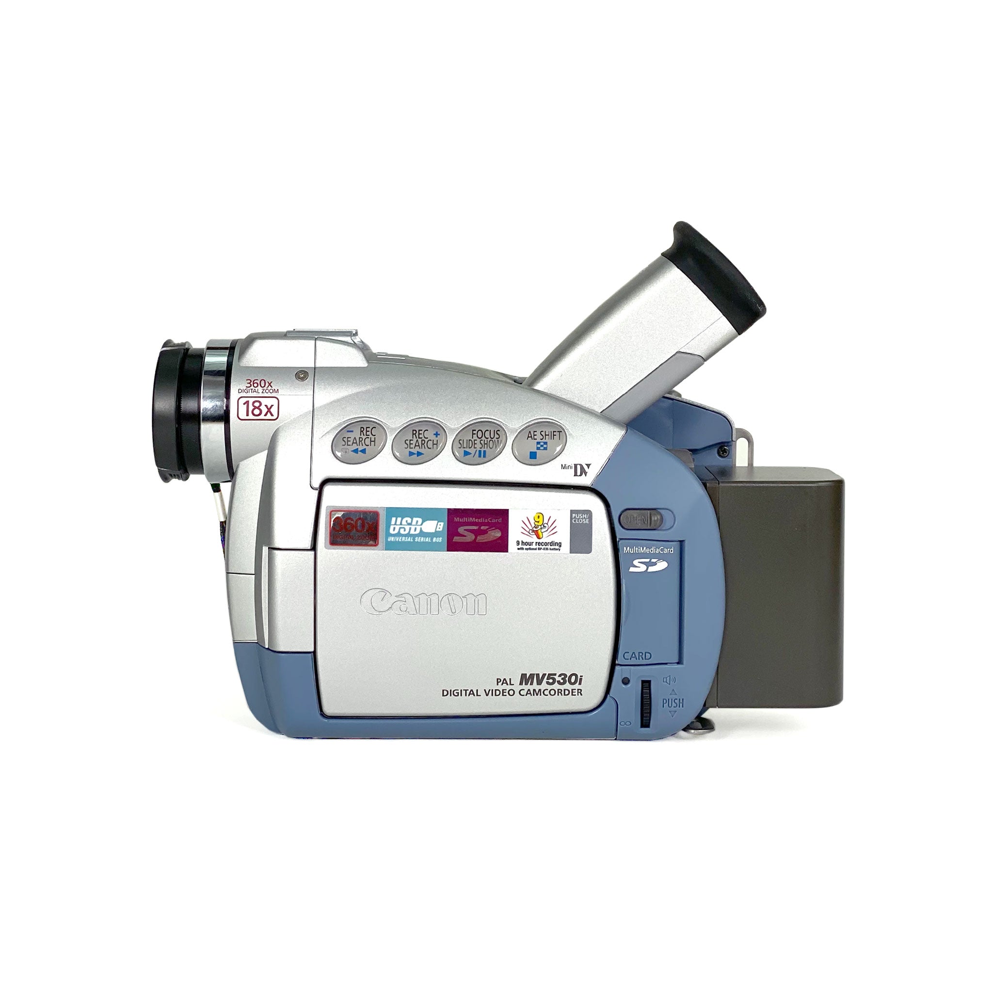 Canon MV530i MiniDV Camcorder – Retro Camera Shop