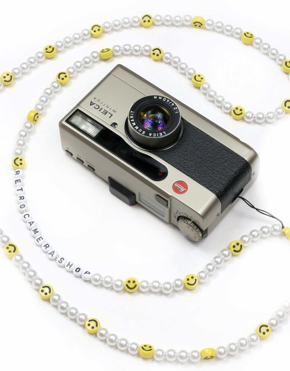 gold chain camera strap