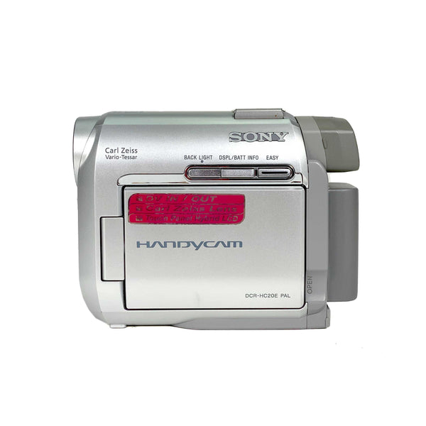 Sony Handycam DCR-HC20E PAL MiniDV Camcorder – Retro Camera Shop