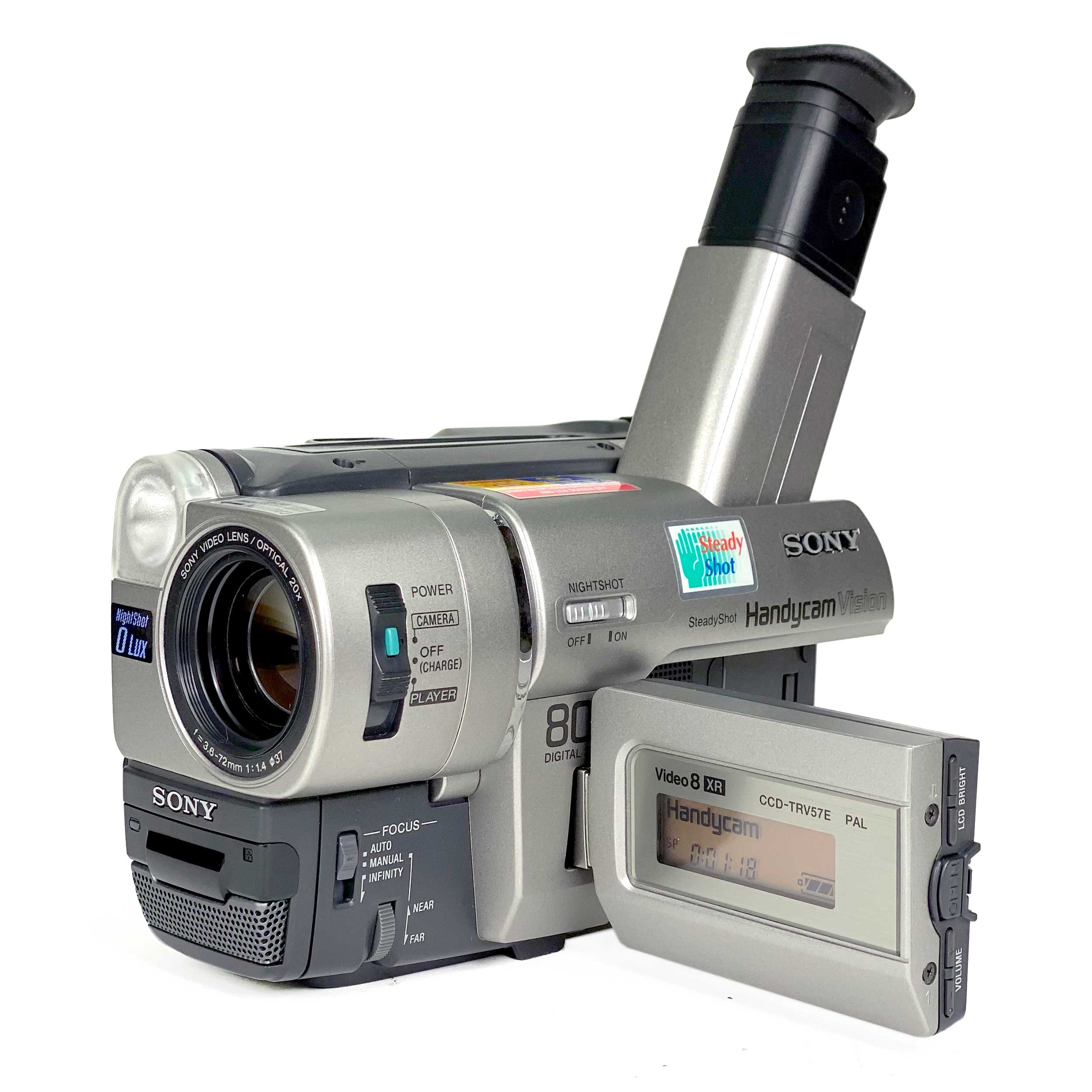 Sony Handycam CCD-TRV57E PAL Hi8 Digital Camcorder – Retro Camera Shop