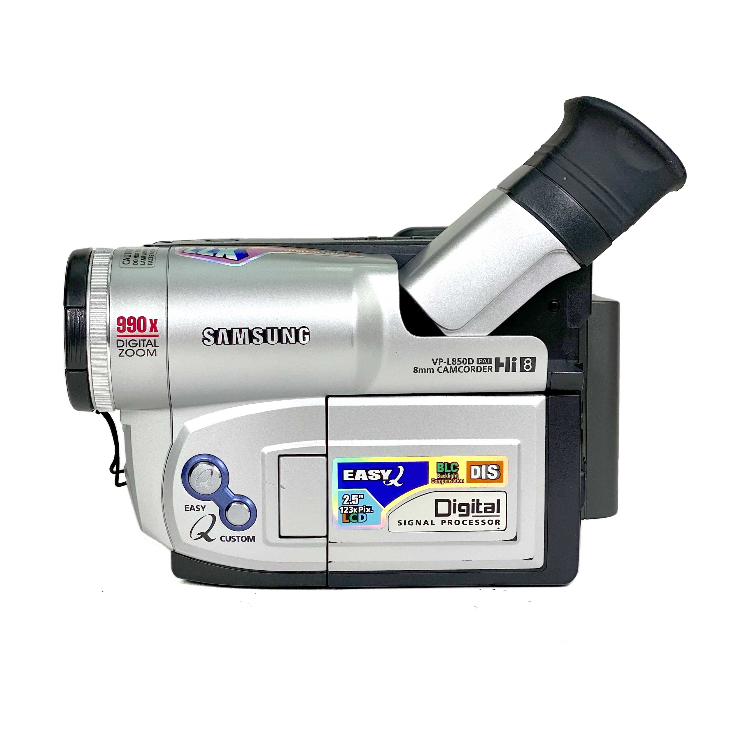 pendul kalv Saga Samsung VP-L850D PAL Hi 8 Video CamCorder – Retro Camera Shop