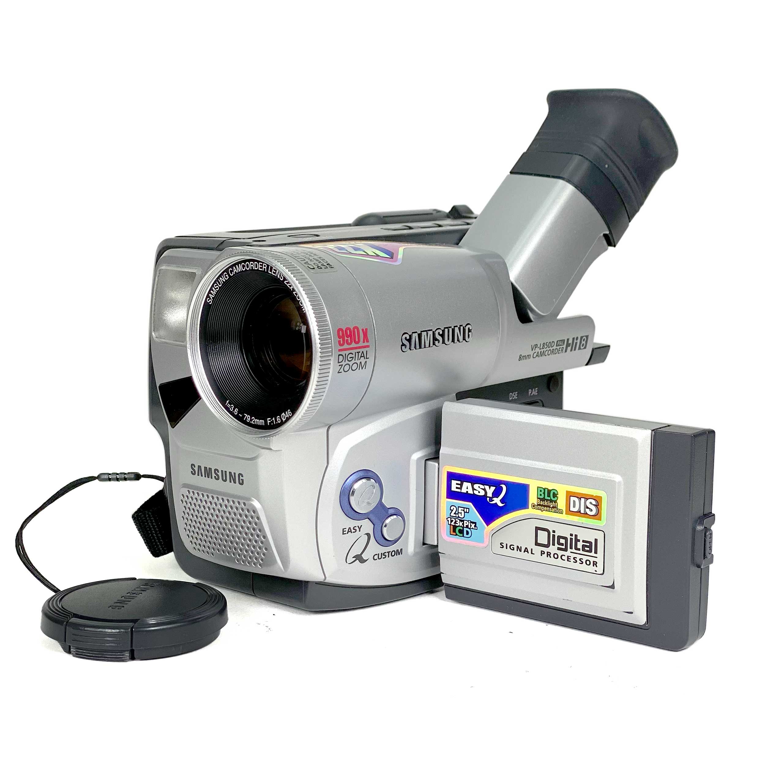 Samsung VP-L850D PAL Hi 8 Video CamCorder – Retro Camera Shop