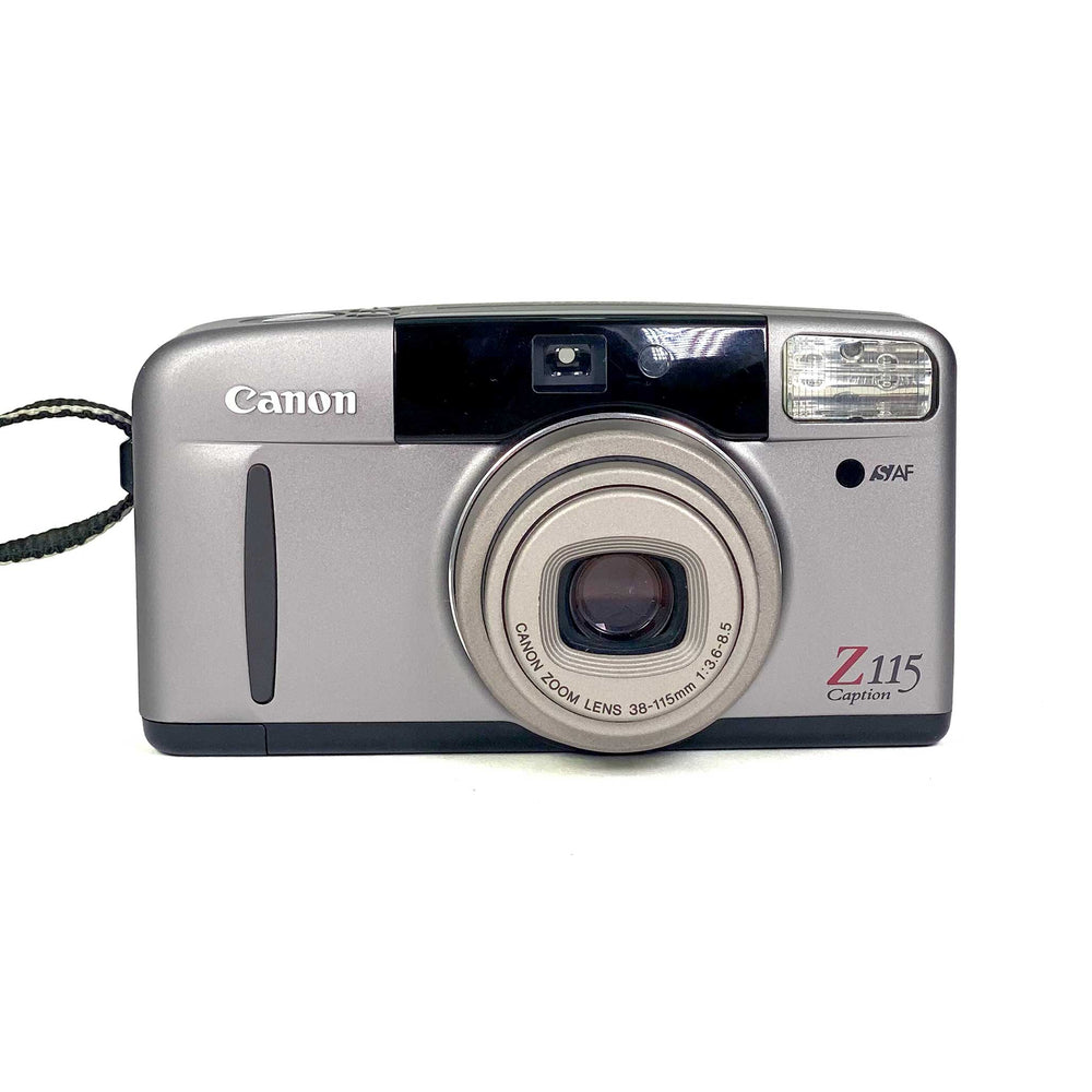 canon z115 caption