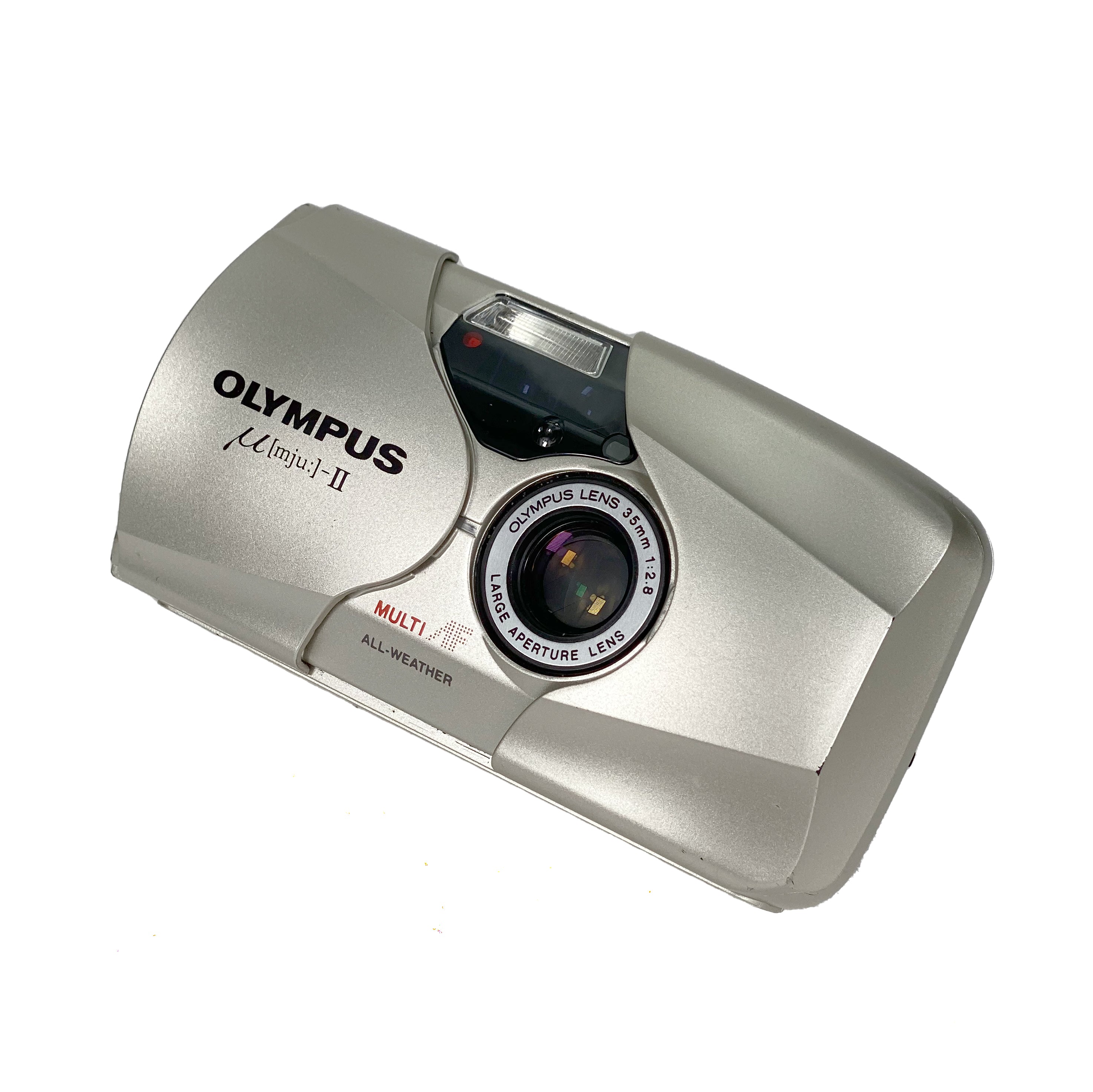 Olympus Mju II QuartzDate - Champagne – Retro Camera Shop