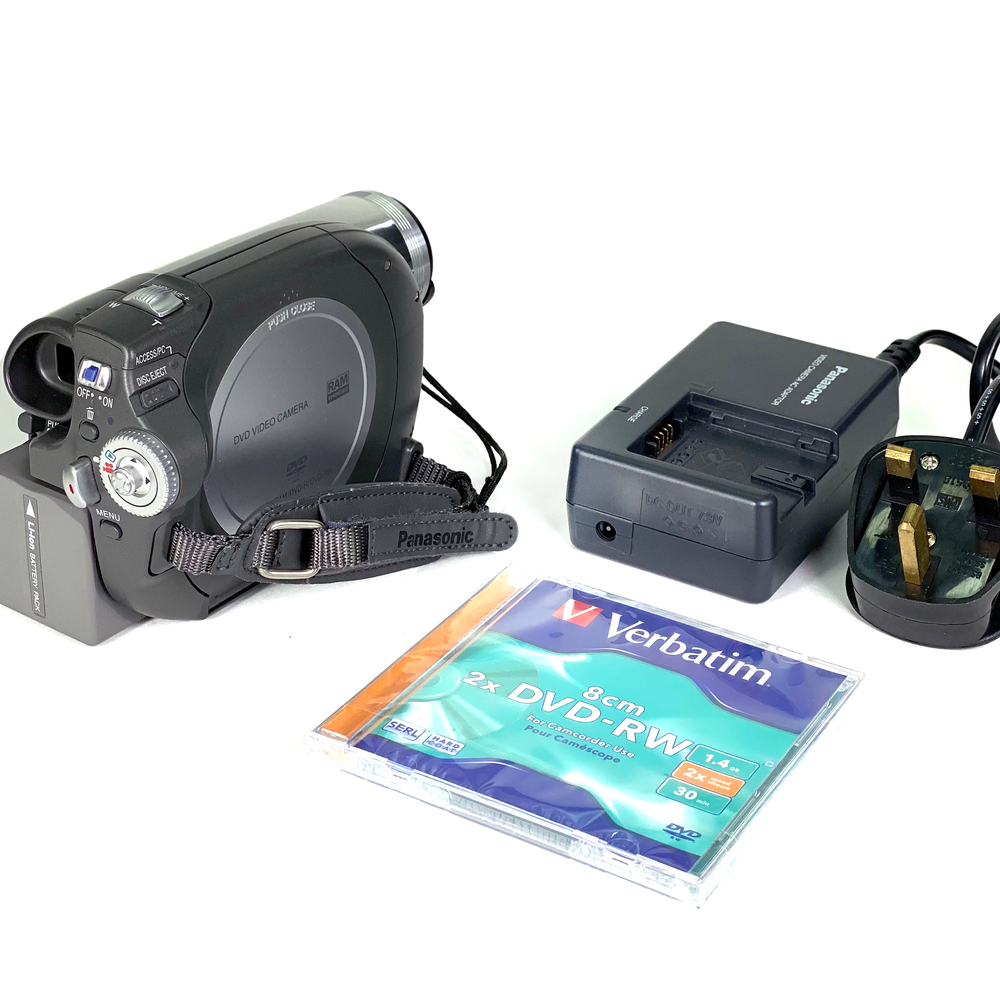 Panasonic VDR-D100 DVD Camcorder – Retro Camera Shop Panasonic VDR-D100 DVD Camcorder – Retro Camera Shop