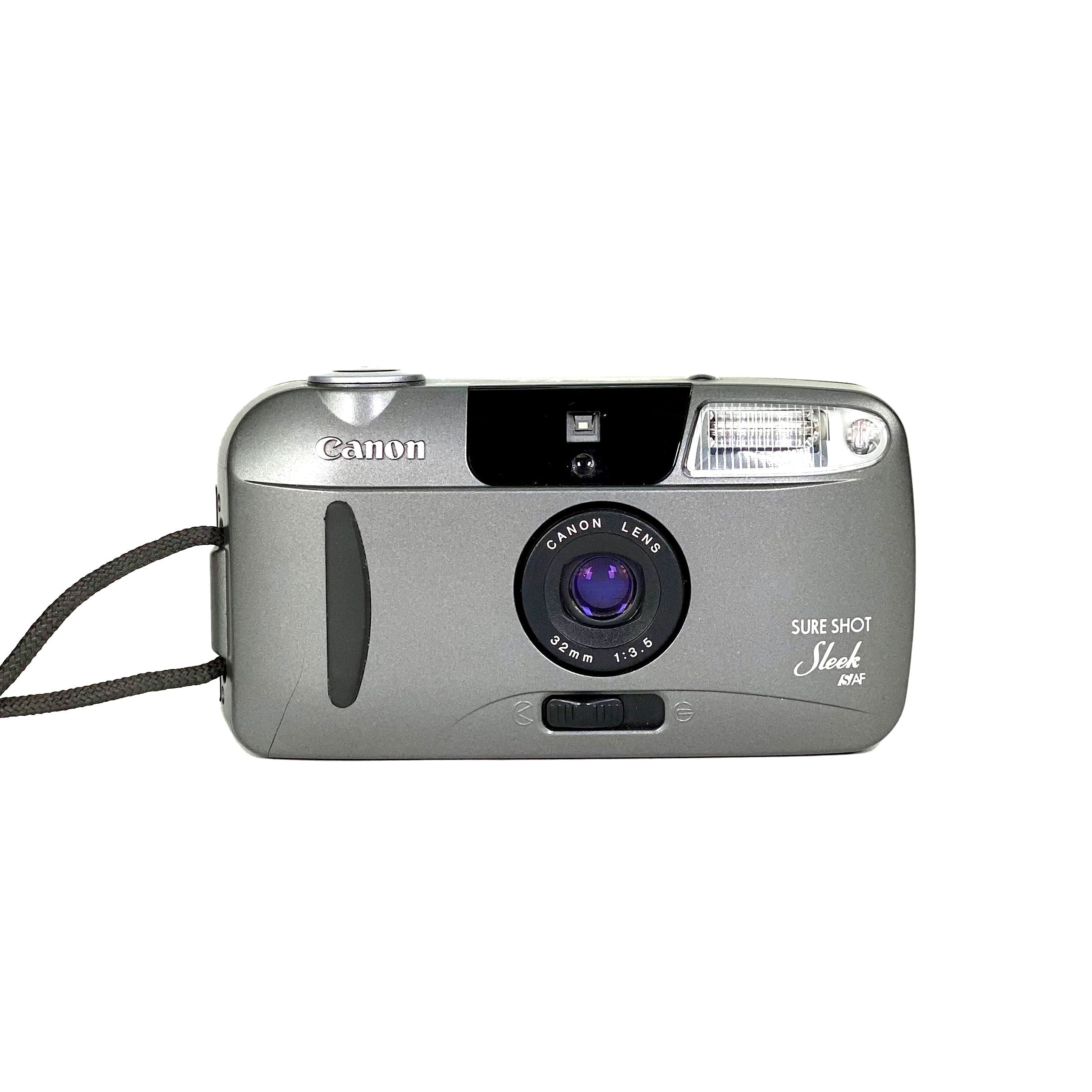 キャノン SURE SHOT SLEEK 35mm フィルムカメラ SURE SHOT SLEEK - Canon Camera Museum