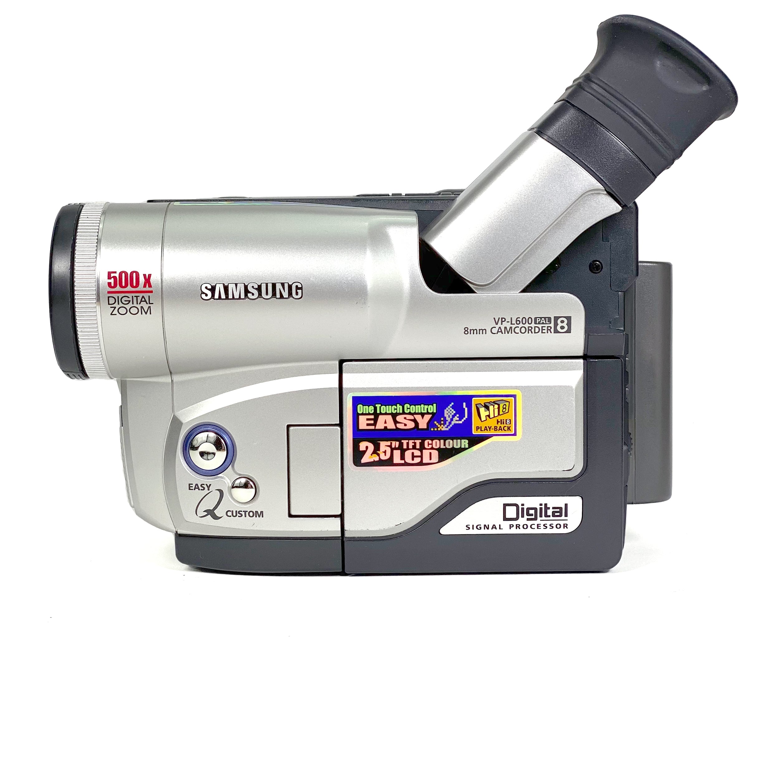 Samsung VP-L600 PAL Hi 8 Video CamCorder – Retro Camera Shop