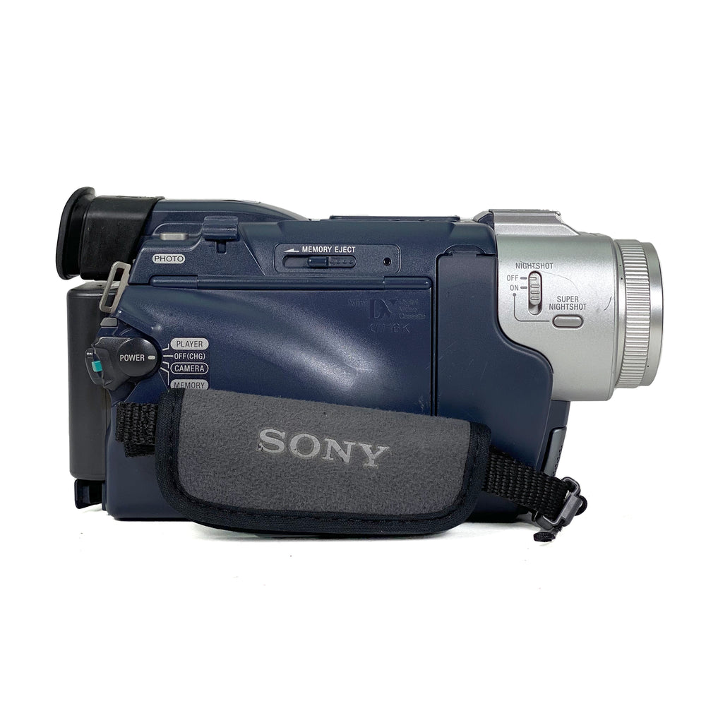 Video Camera: Sony - 2000's  Video camera, Vintage cameras, Old