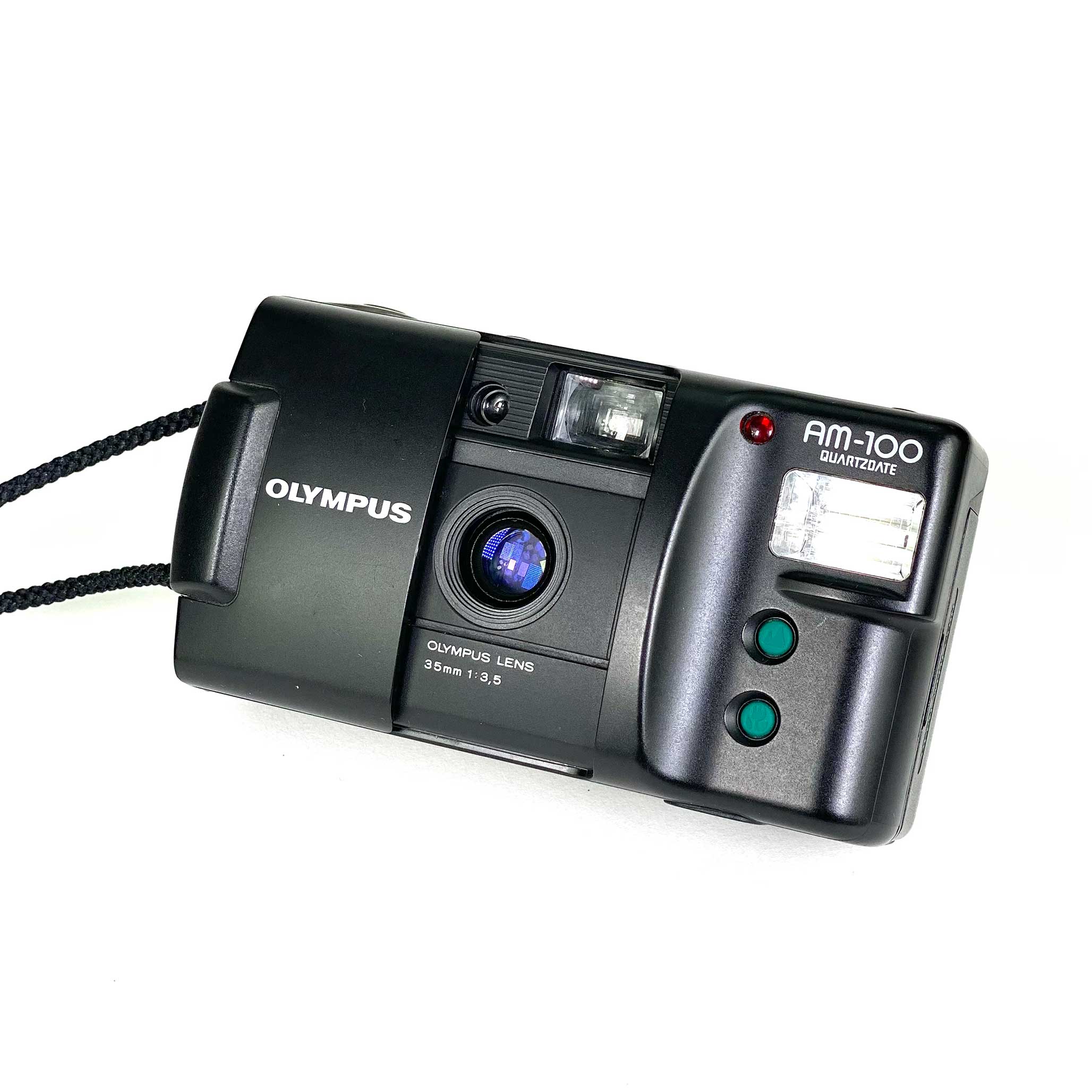 Olympus AM-100 Quartzdate – Retro Camera Shop