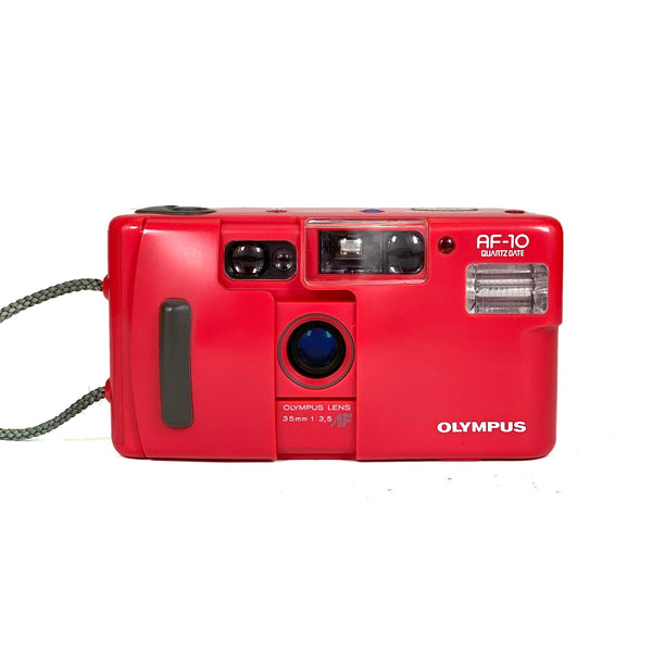 Olympus AF-10 Limited Edition Red QuartzDate – Retro Camera Shop