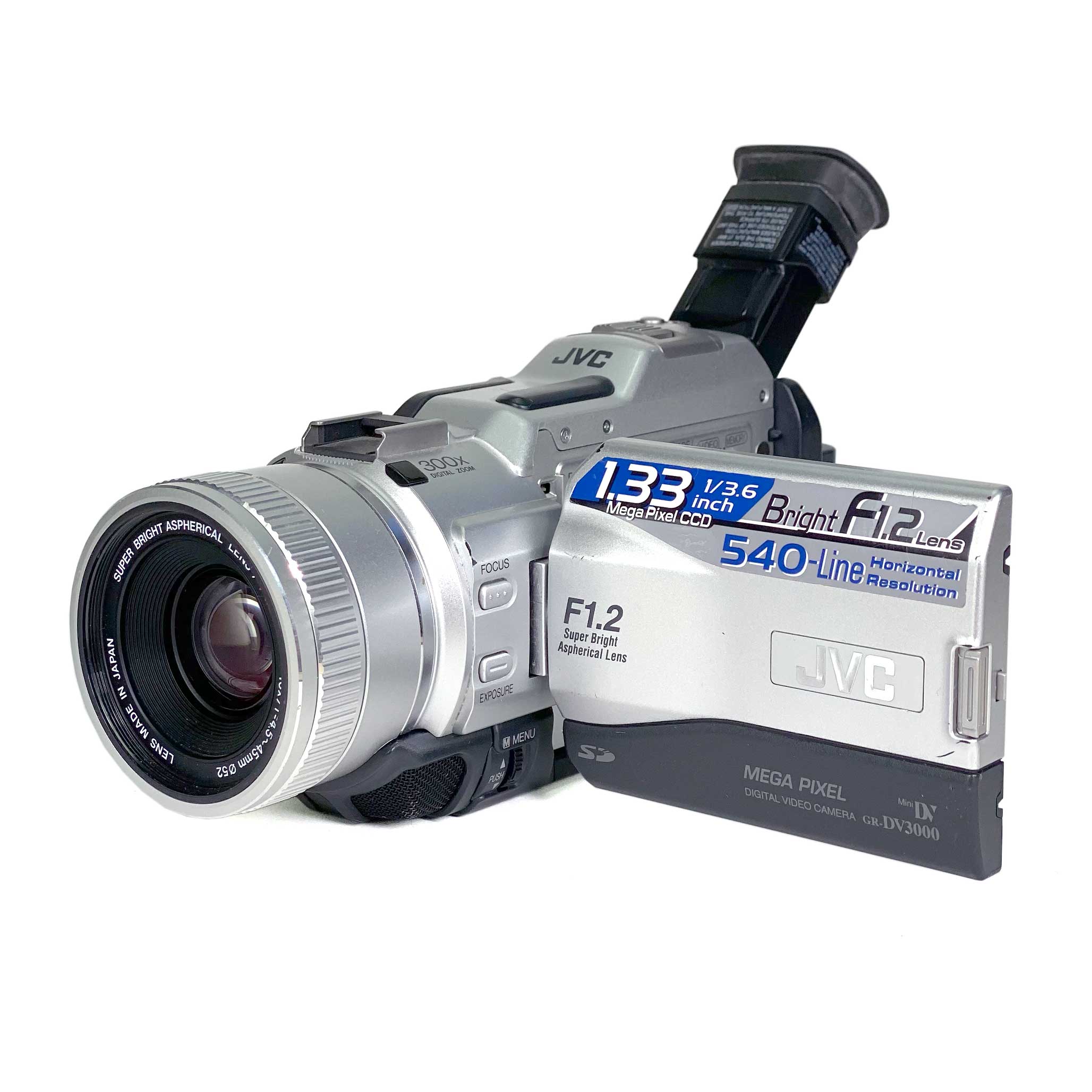 JVC GR-DV3000 Mini DV Camcorder – Retro Camera Shop