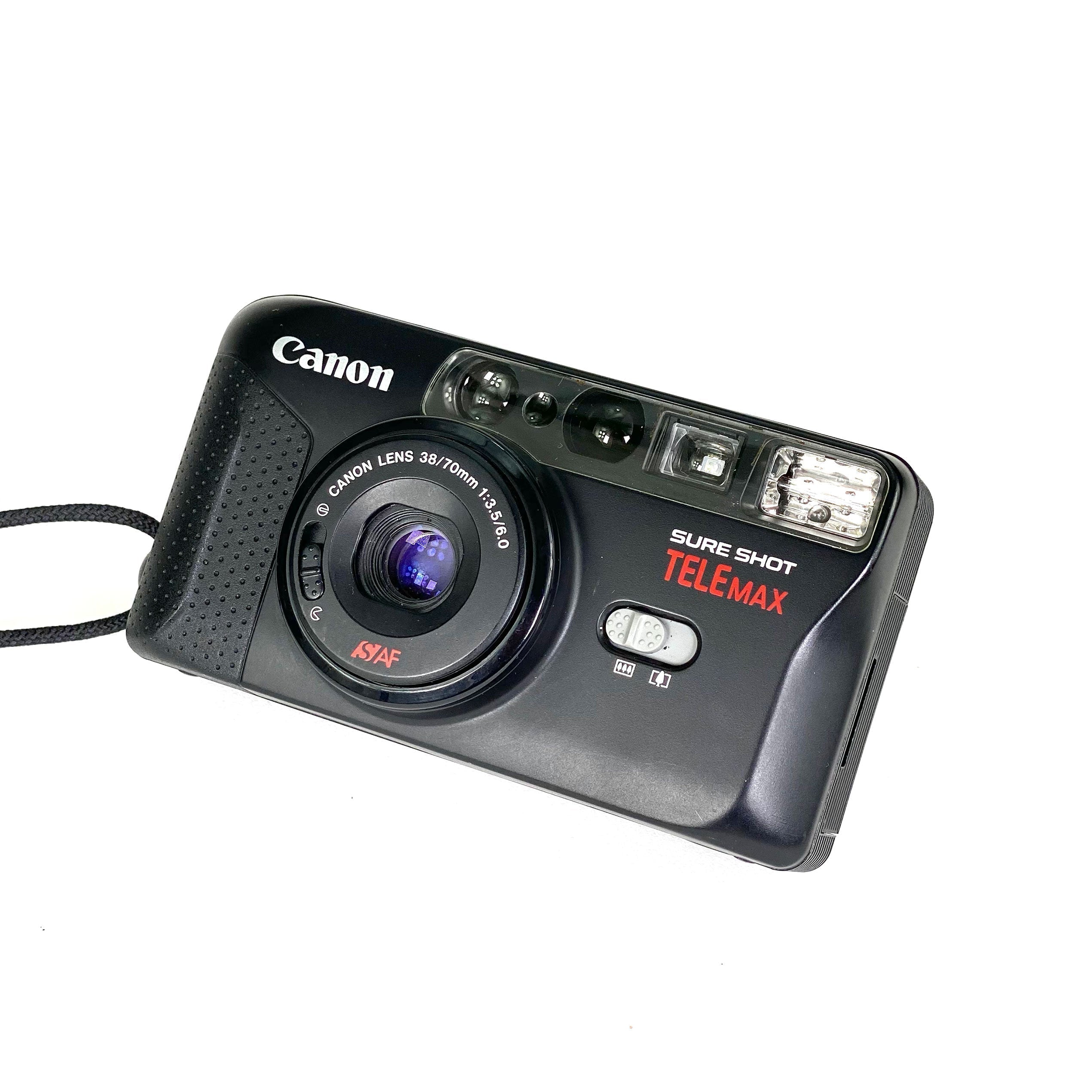 Canon コンパクトフィルムカメラ SURE SHOT TELE MAX Canon Sure Shot Tele Max – Retro Camera Shop