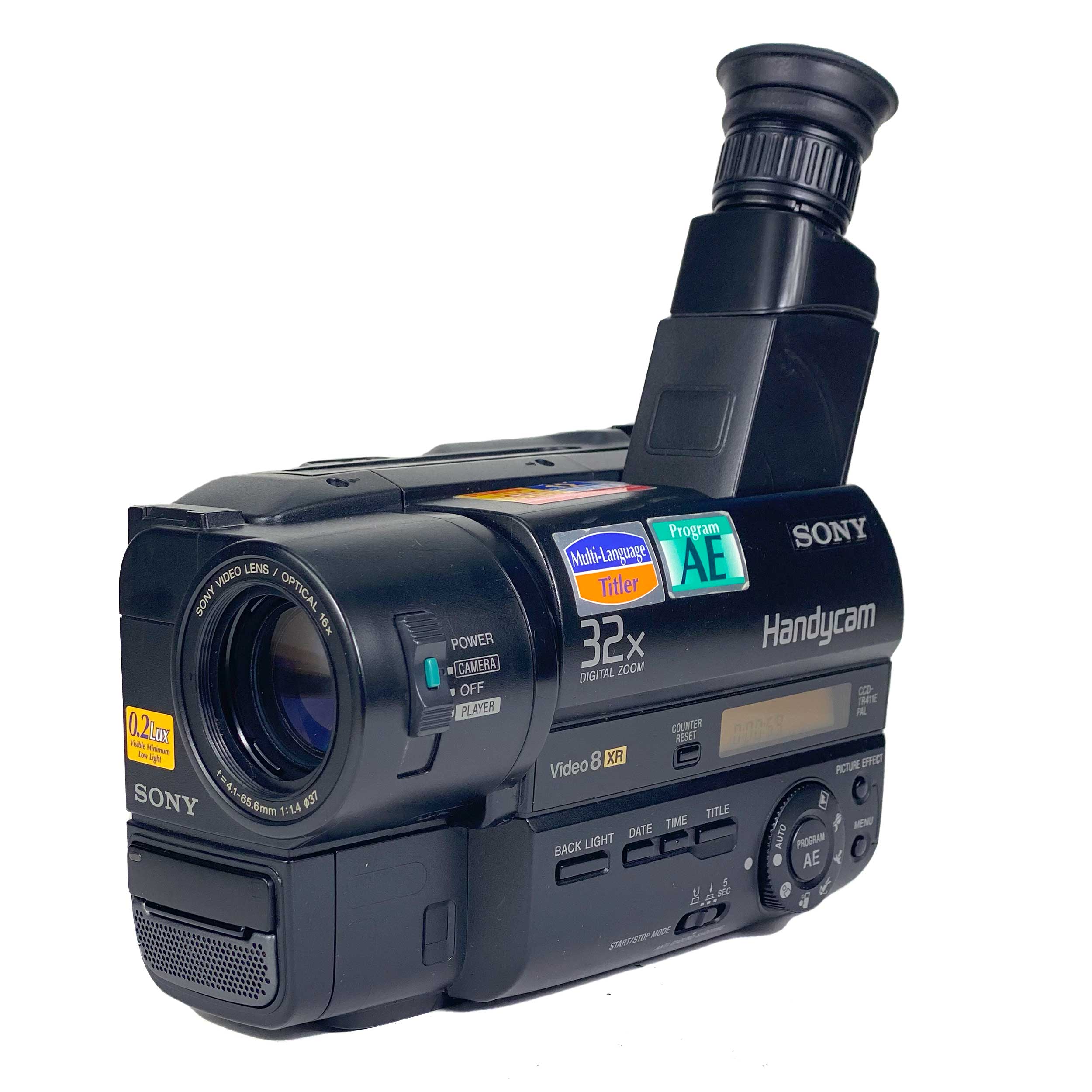 Sony Handycam CCD-TR411E Video 8 Camcorder – Retro Camera Shop