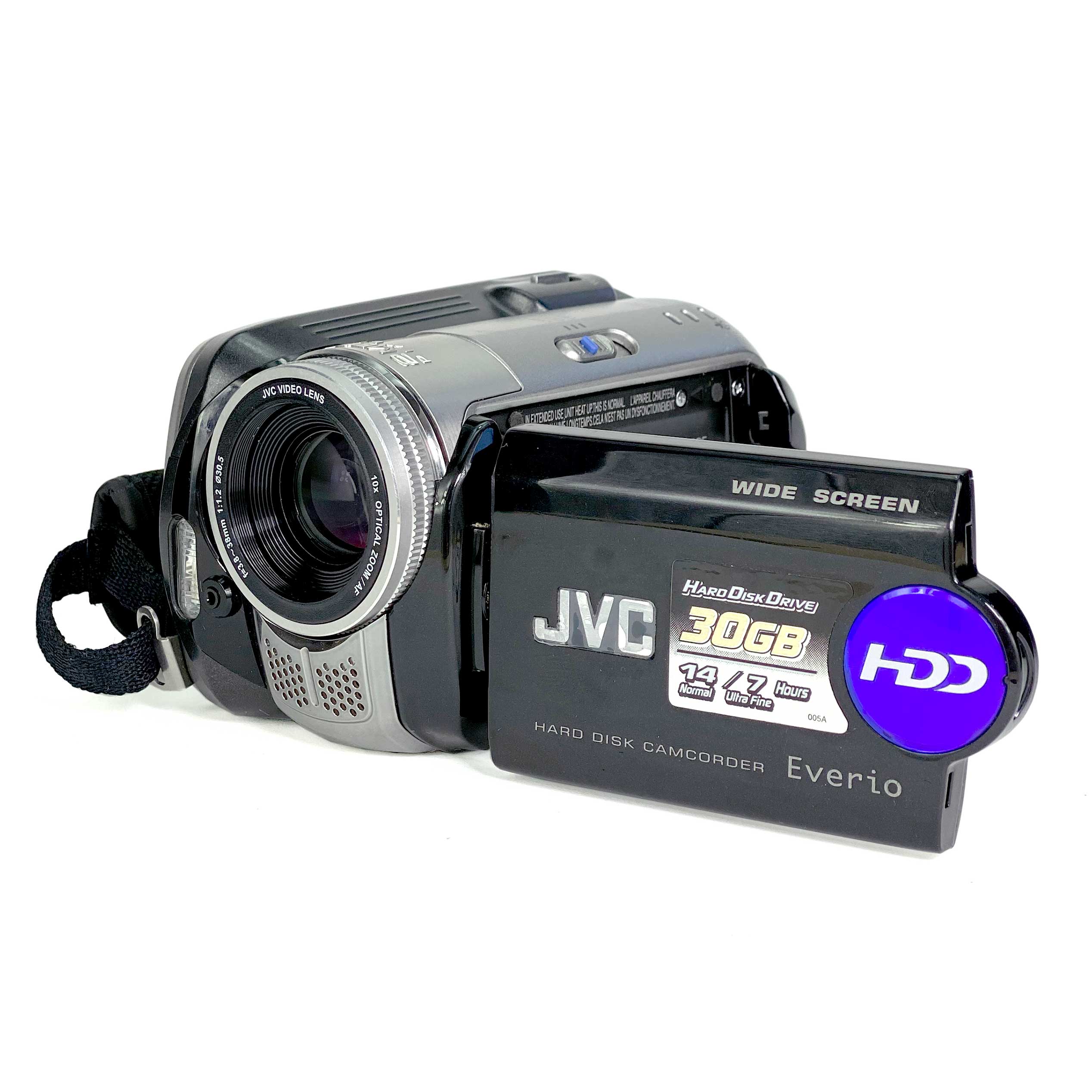 JVC Everio GZ-MG77EK HDD Camcorder – Retro Camera Shop