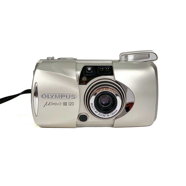 Olympus MJU III 120 Quartz Date 35mm Point & Shoot Film