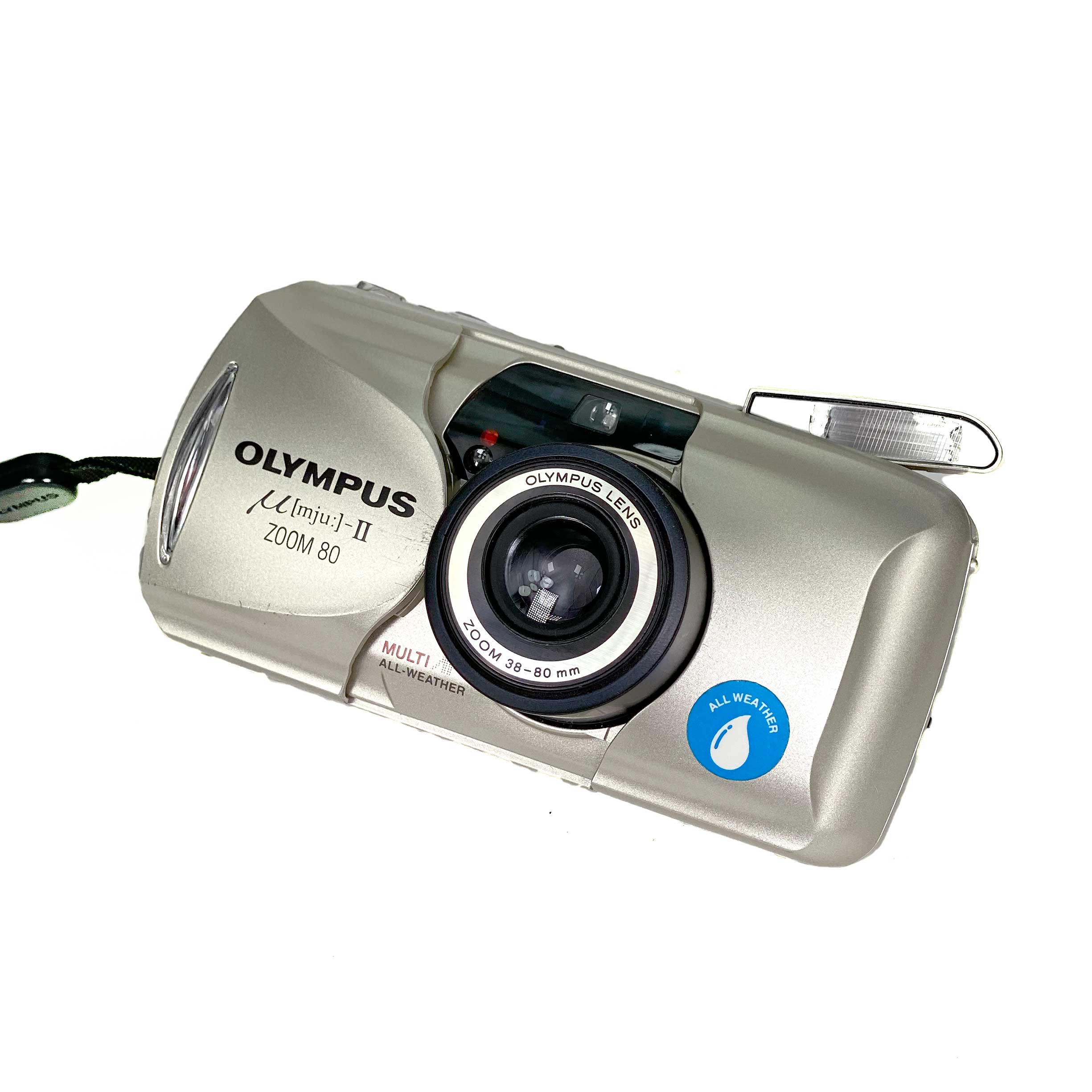 Olympus Mju II Zoom 80 Quartzdate – Retro Camera Shop