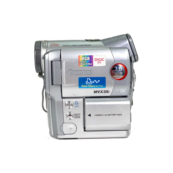 Canon MVX35i MiniDV Camcorder – Retro Camera Shop