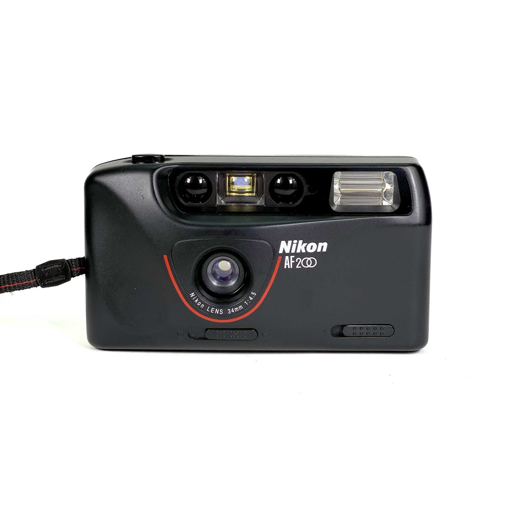 Appareil Photo Compact Nikon Zoom 200 AF 38-70mm Occasion - Fonctionne Bien, Format 35mm