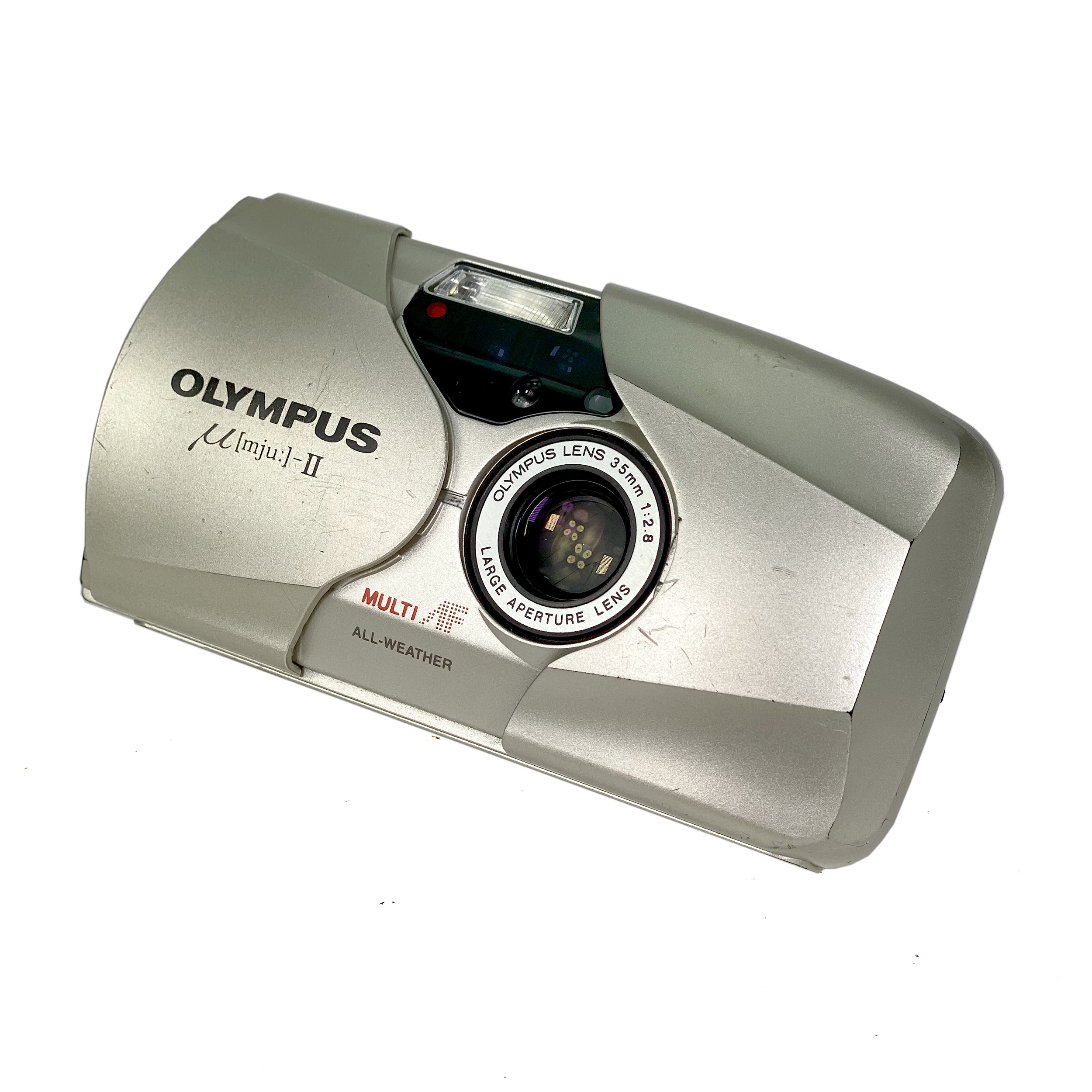 Olympus Mju II Quartzdate - Champagne – Retro Camera Shop