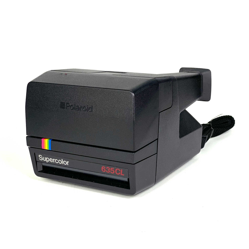 Polaroid 635 SUPERCOLOR Polaroid Camera SILVER – FilmNeverDie