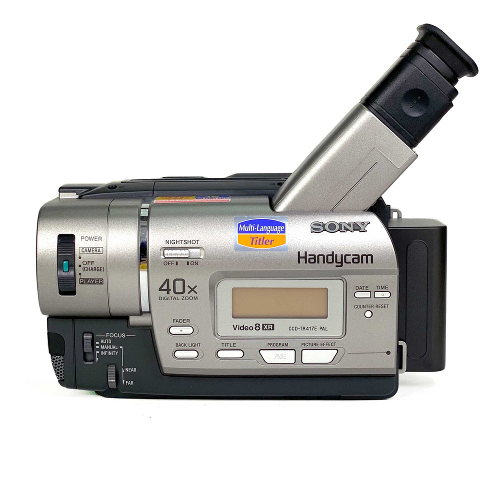 Sony Handycam CCD-TR417E Video Camcorder – Retro Camera Shop