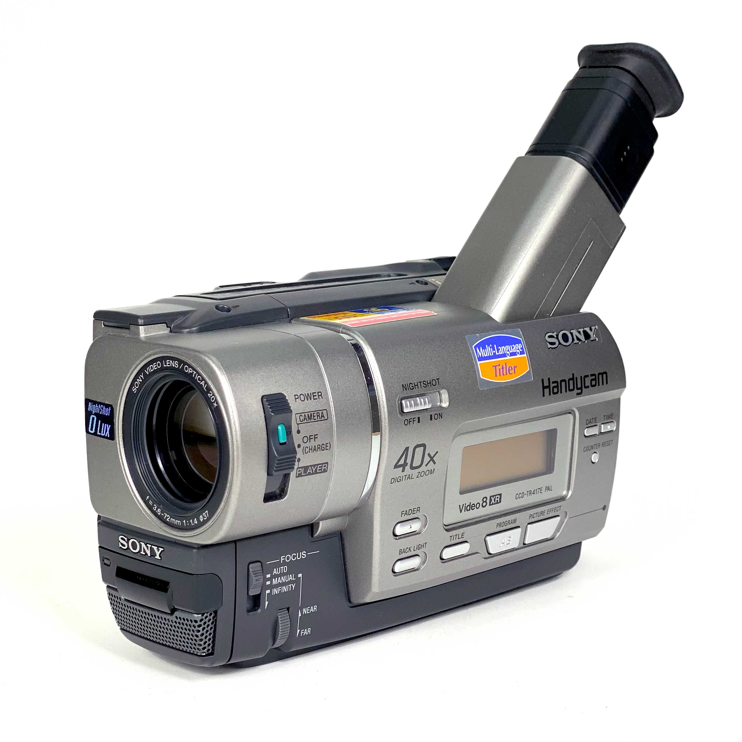 Sony Handycam CCD-TR417E Video 8 Camcorder – Retro Camera Shop