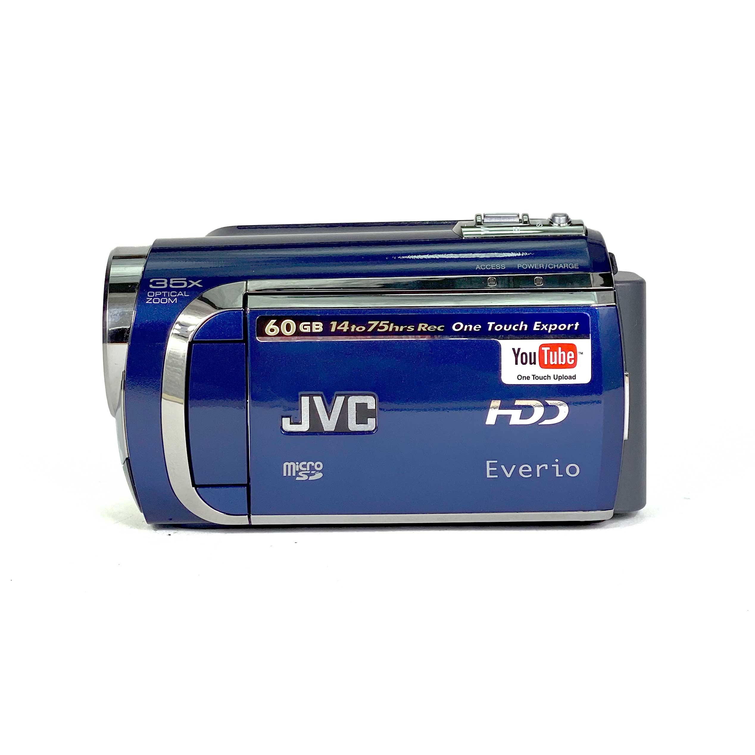 JVC GZ-MG630 Everio 60GB Hard Drive Camcorder 40X Zoom Manual outlet Software Remote