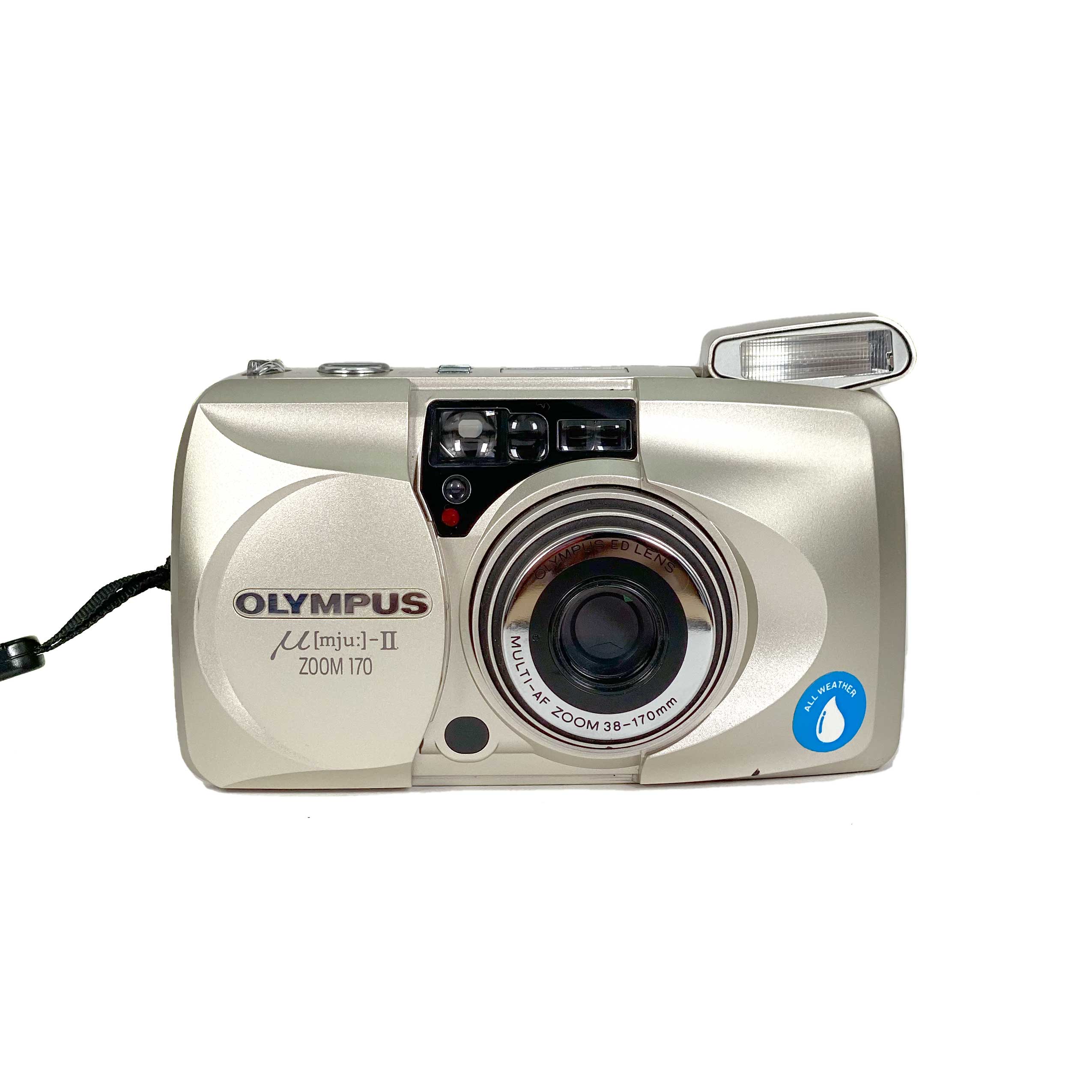 【激安通販 オンラインショップ】 – Quartzdate 170 Zoom II Mju Olympus Retro Shop Camera フィルムカメラ
