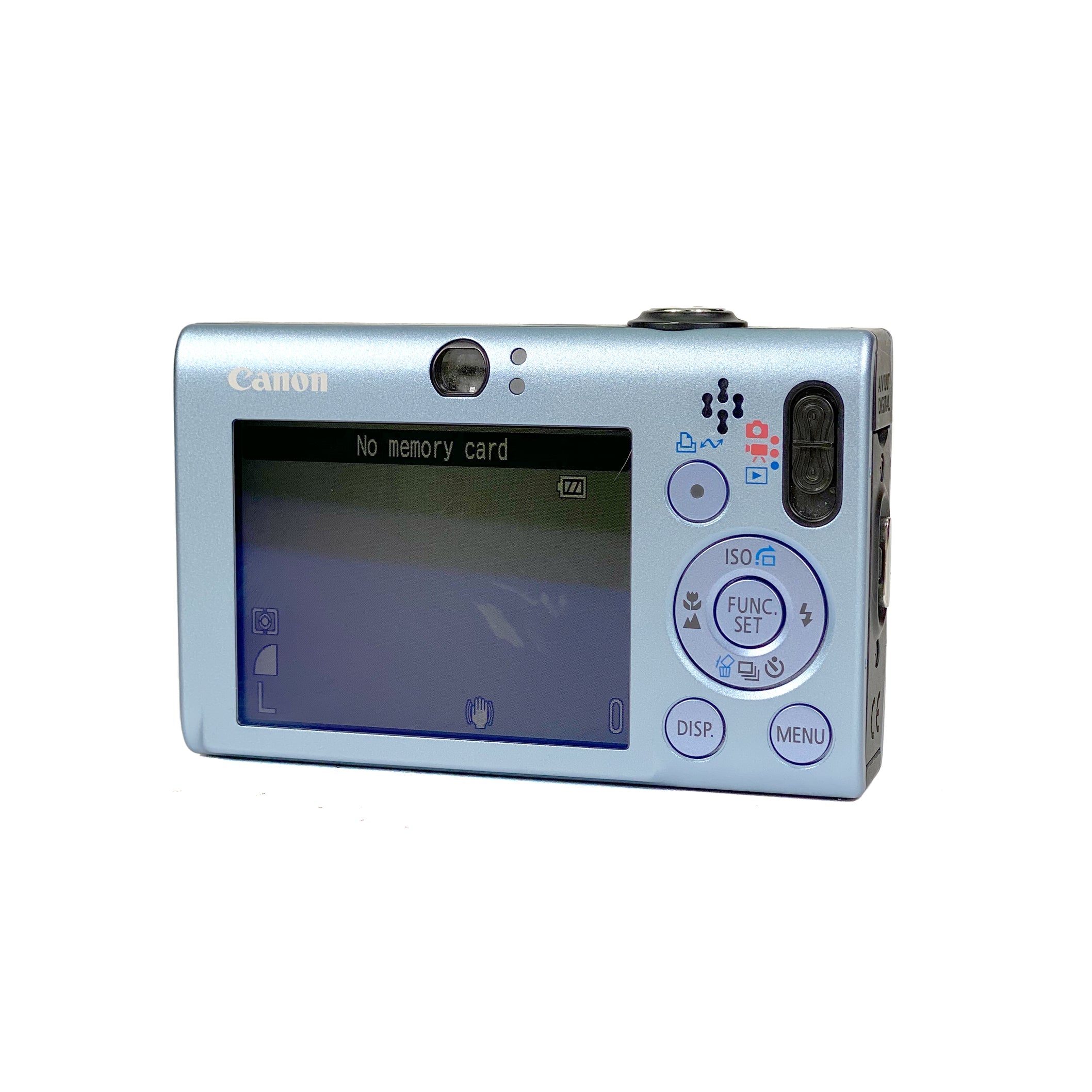 Canon IXUS 82 IS Digital Compact - Blue – Retro Camera Shop