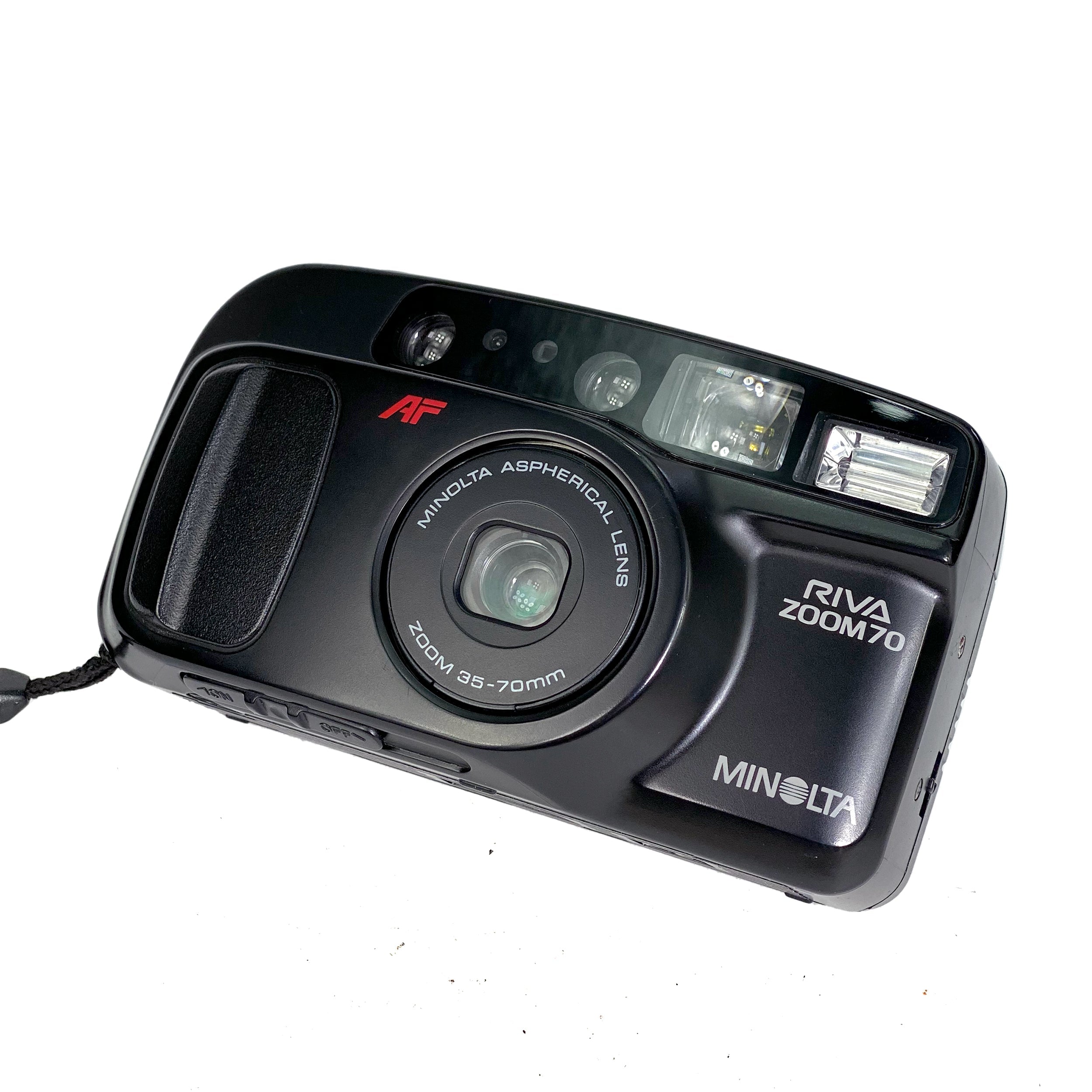 Minolta Riva Zoom 70 QuartzDate – Retro Camera Shop