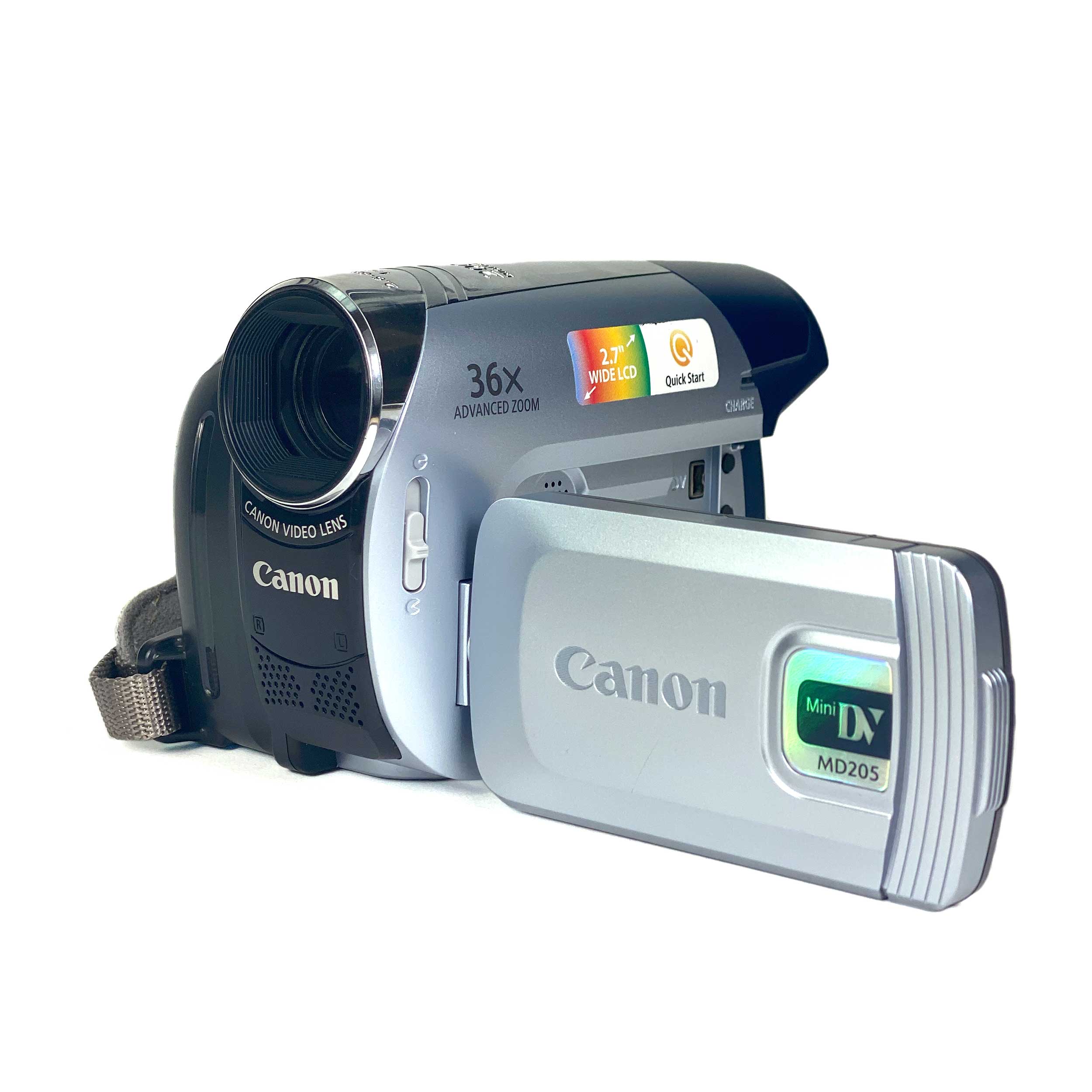 Canon MD205 MiniDV Camcorder – Retro Camera Shop