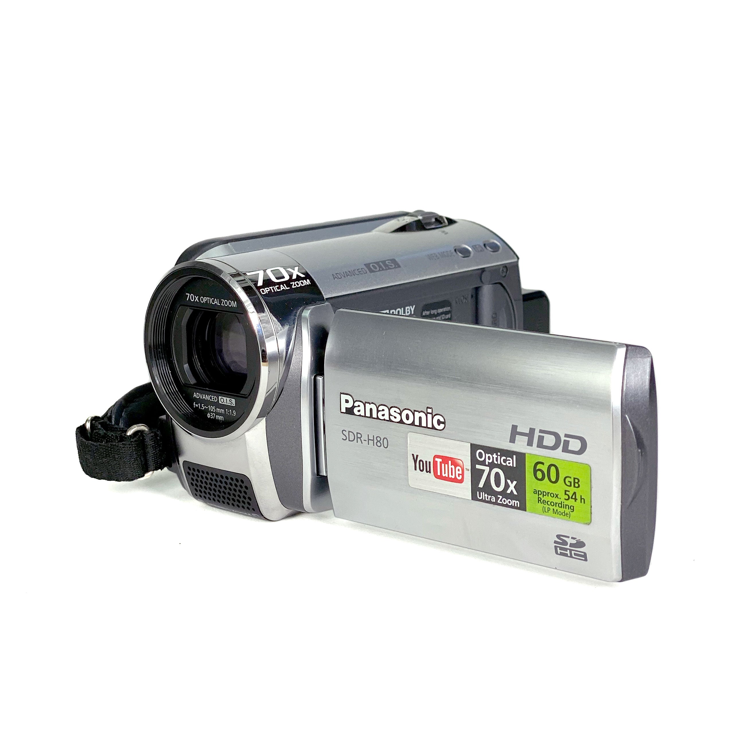 Panasonic SDR-H80 Camcorder - Silver
