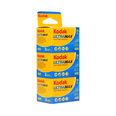 Kodak Ultra Max - 400 - 36 exp 35mm Film - Pack of 3