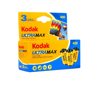 Kodak Ultra Max - 400 - 24 exp 35mm Film - Pack of 3