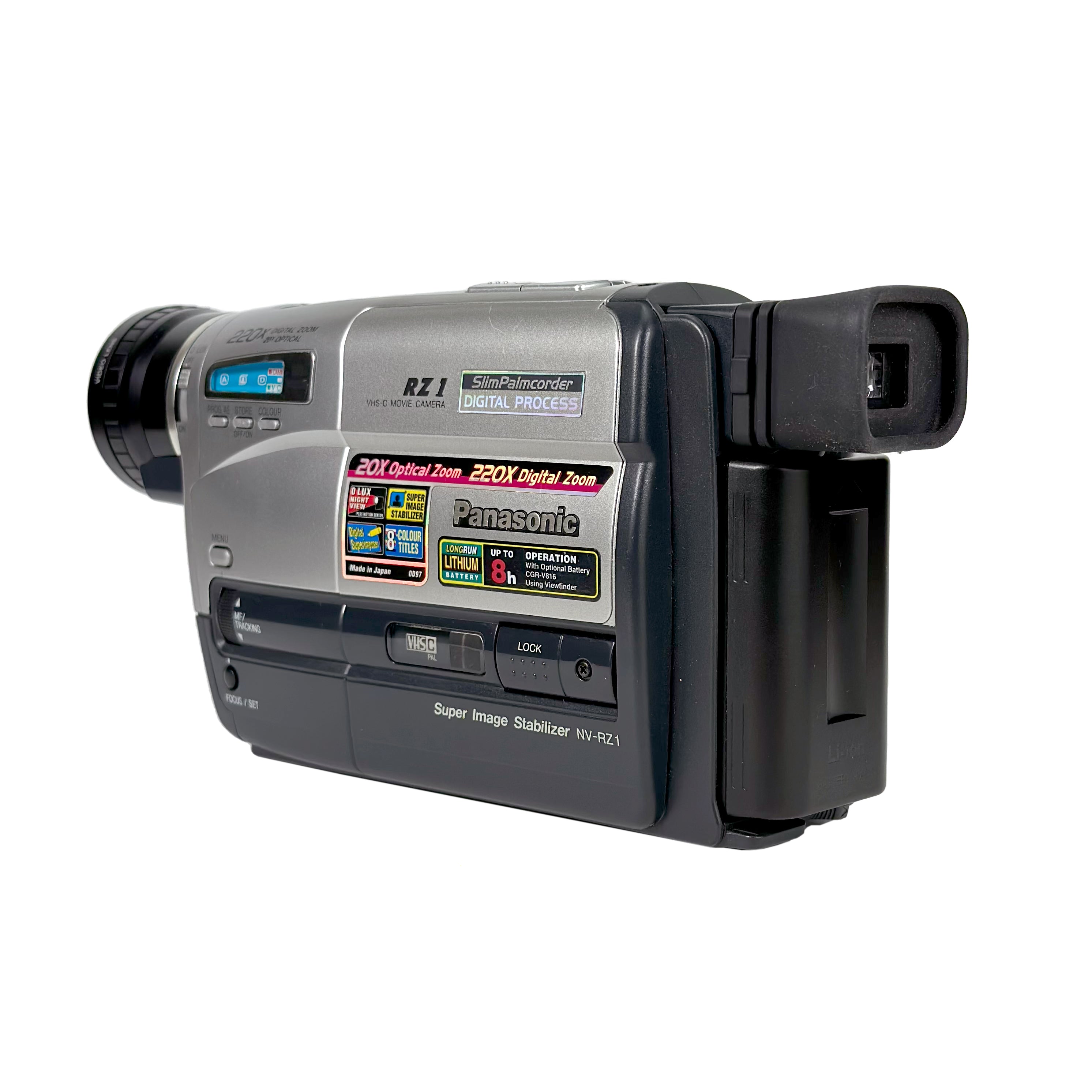 Panasonic RZ 1 VHS-C PAL Camcorder – Retro Camera Shop
