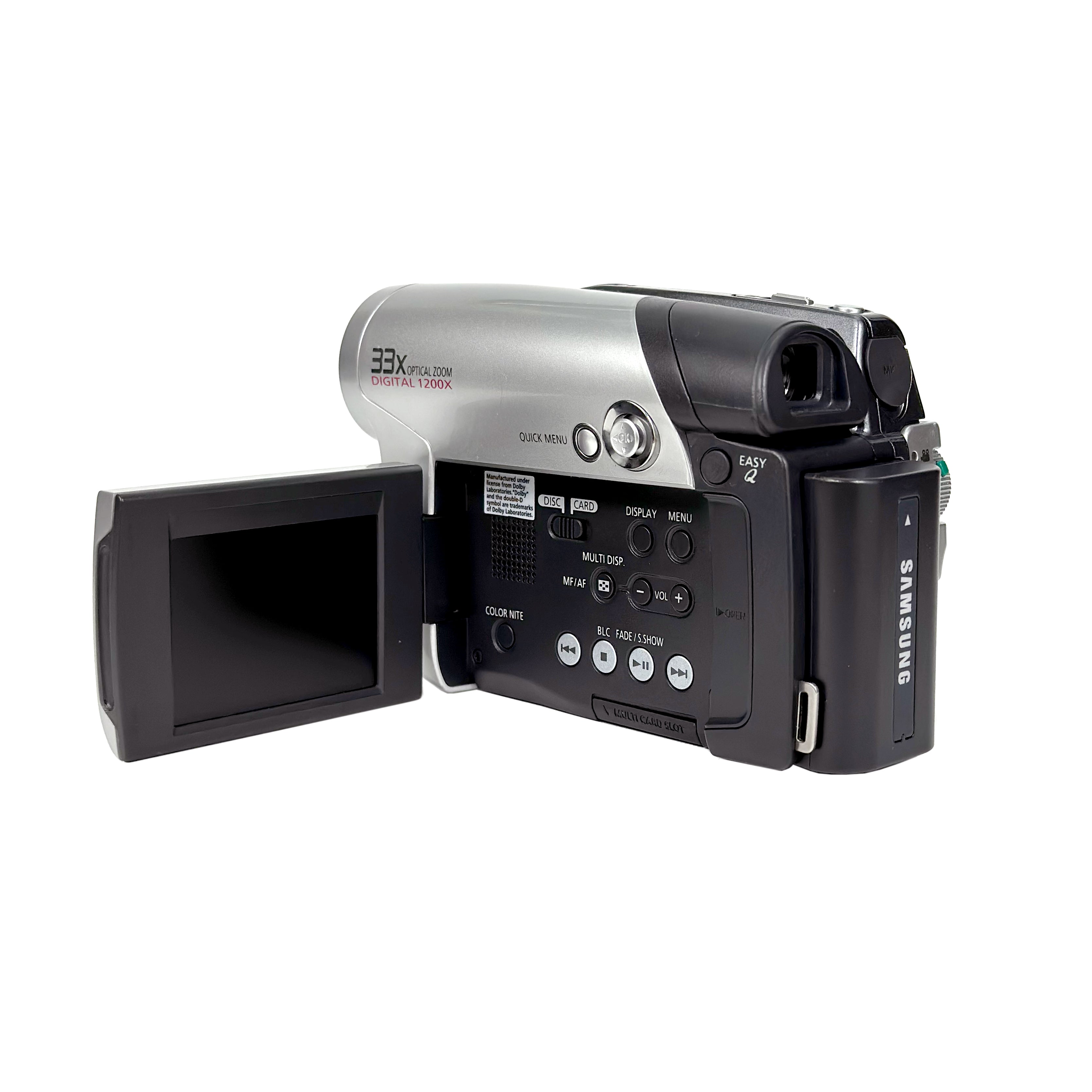 Samsung VP-DC163 DVD Camcorder – Retro Camera Shop