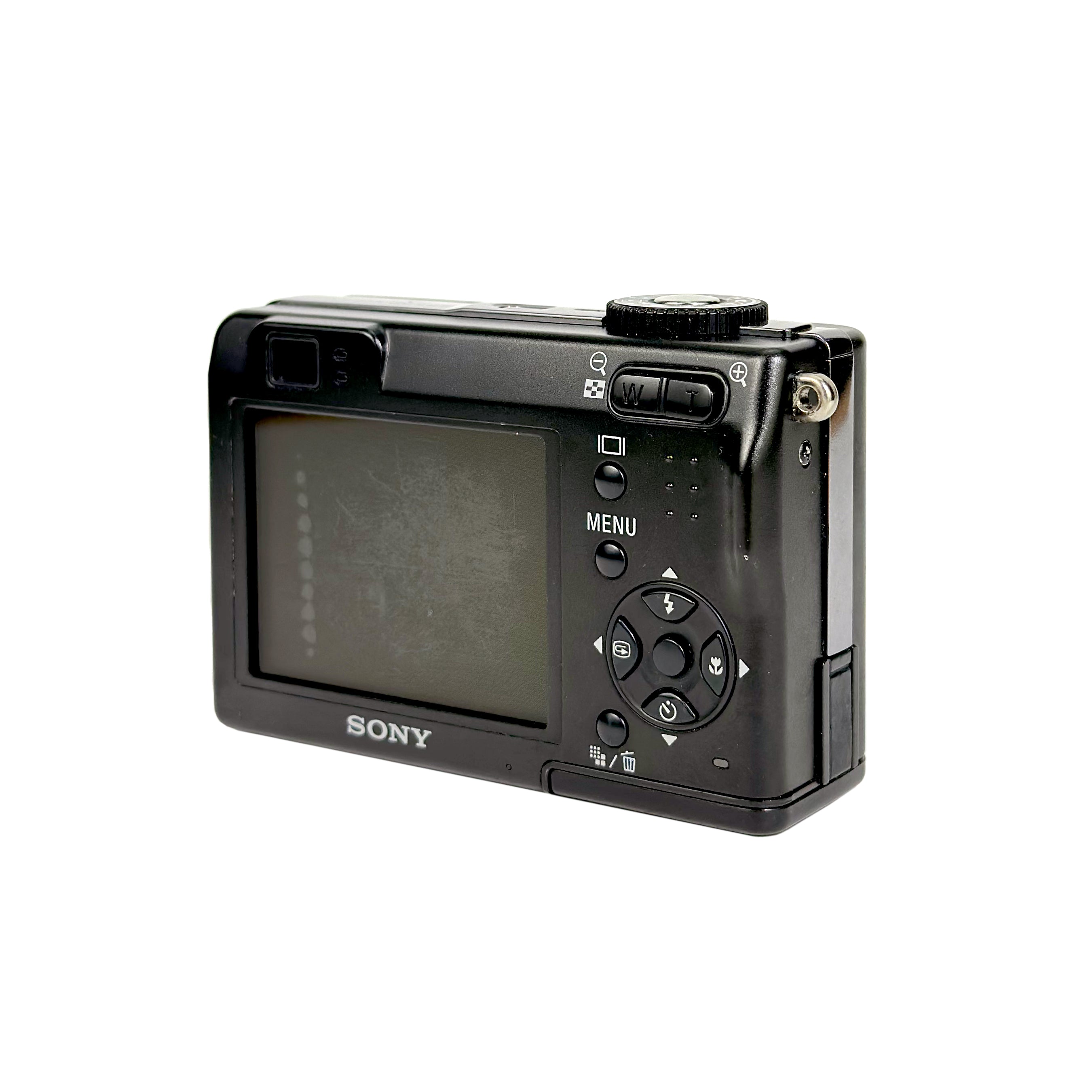 完動品 SONY cybershot DSC-W1 Sony Cyber-shot DSC-W1 5.1MP Digital Camera - Black for sale