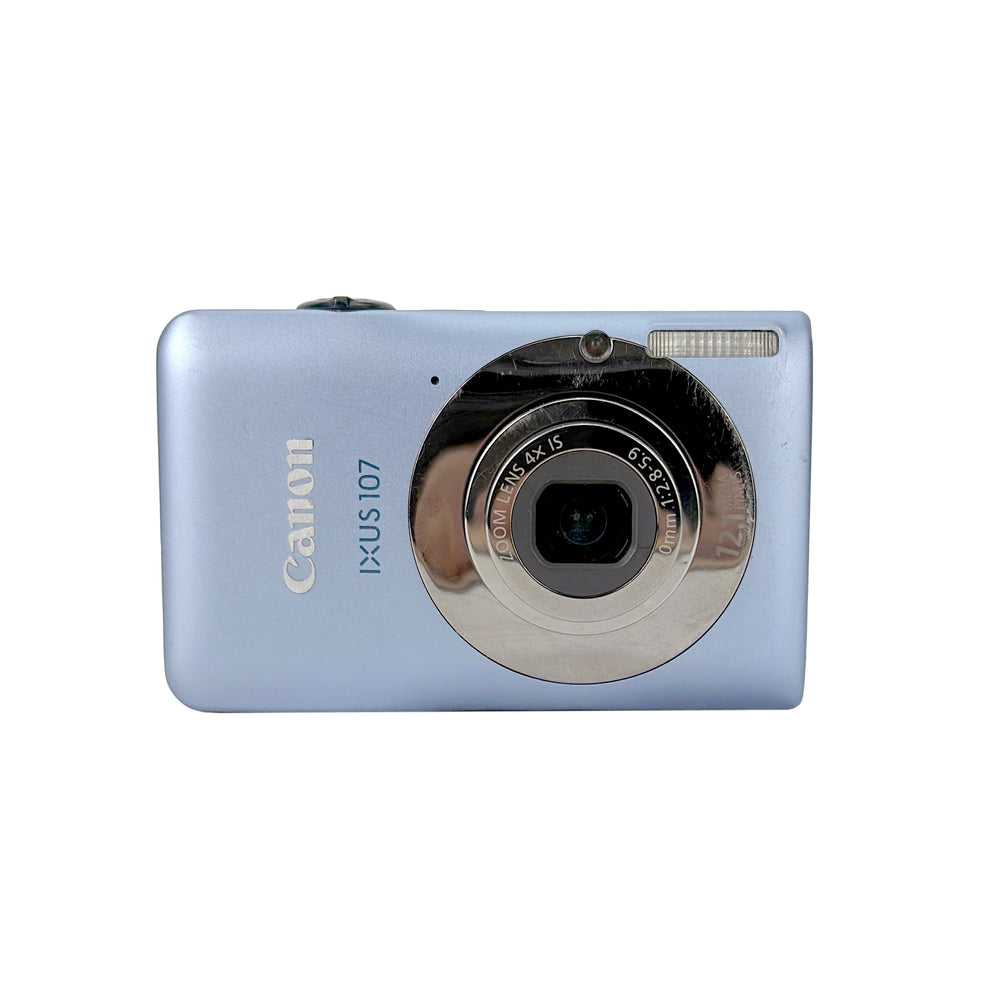 Canon IXUS 107 Digital Compact - Blue – Retro Camera Shop